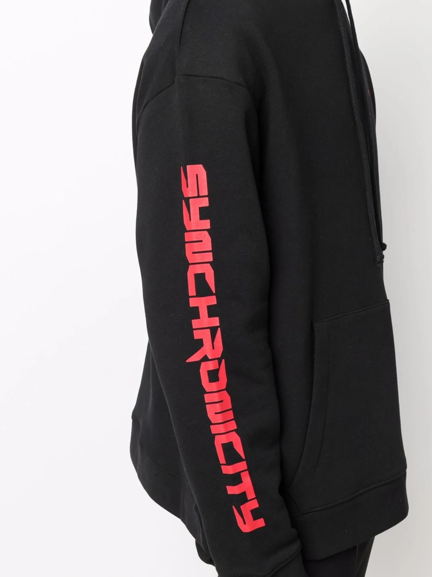 synchronicity print hoodie
