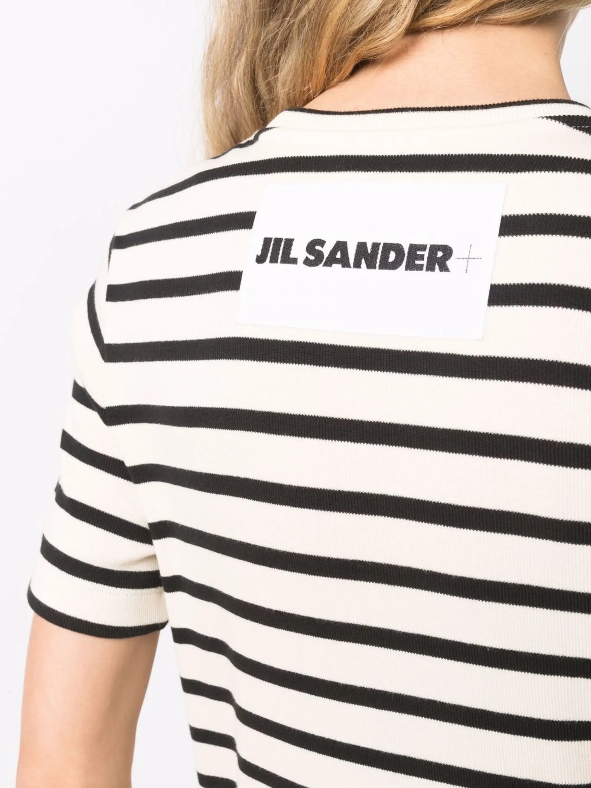 + striped crew neck T-shirt