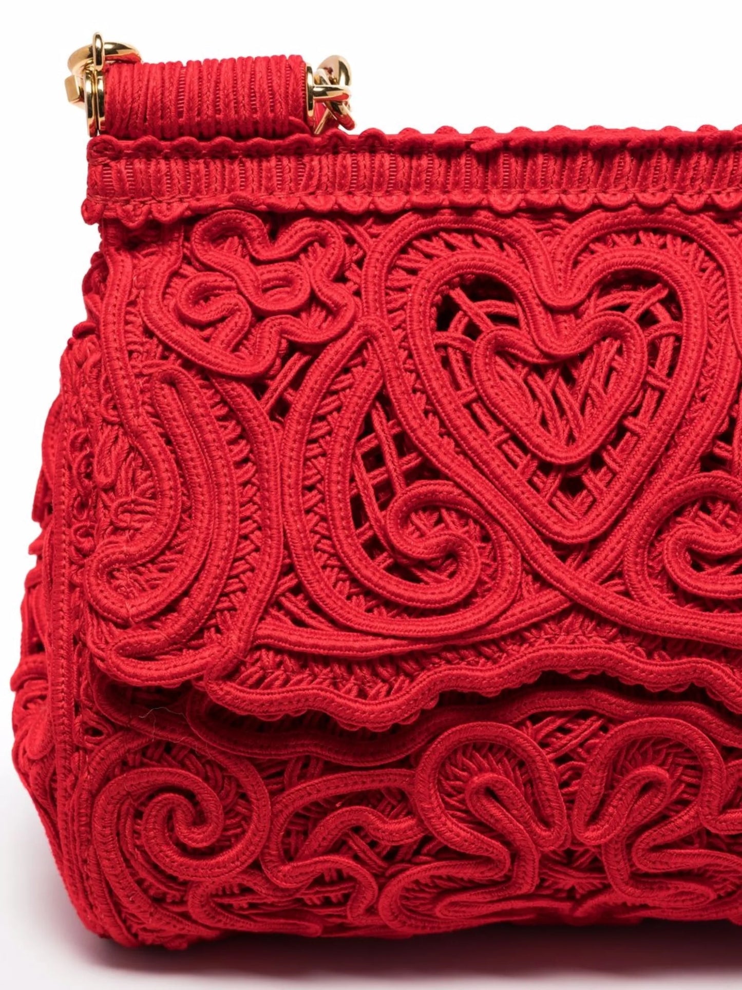 small Sicily cordonetto-lace shoulder bag