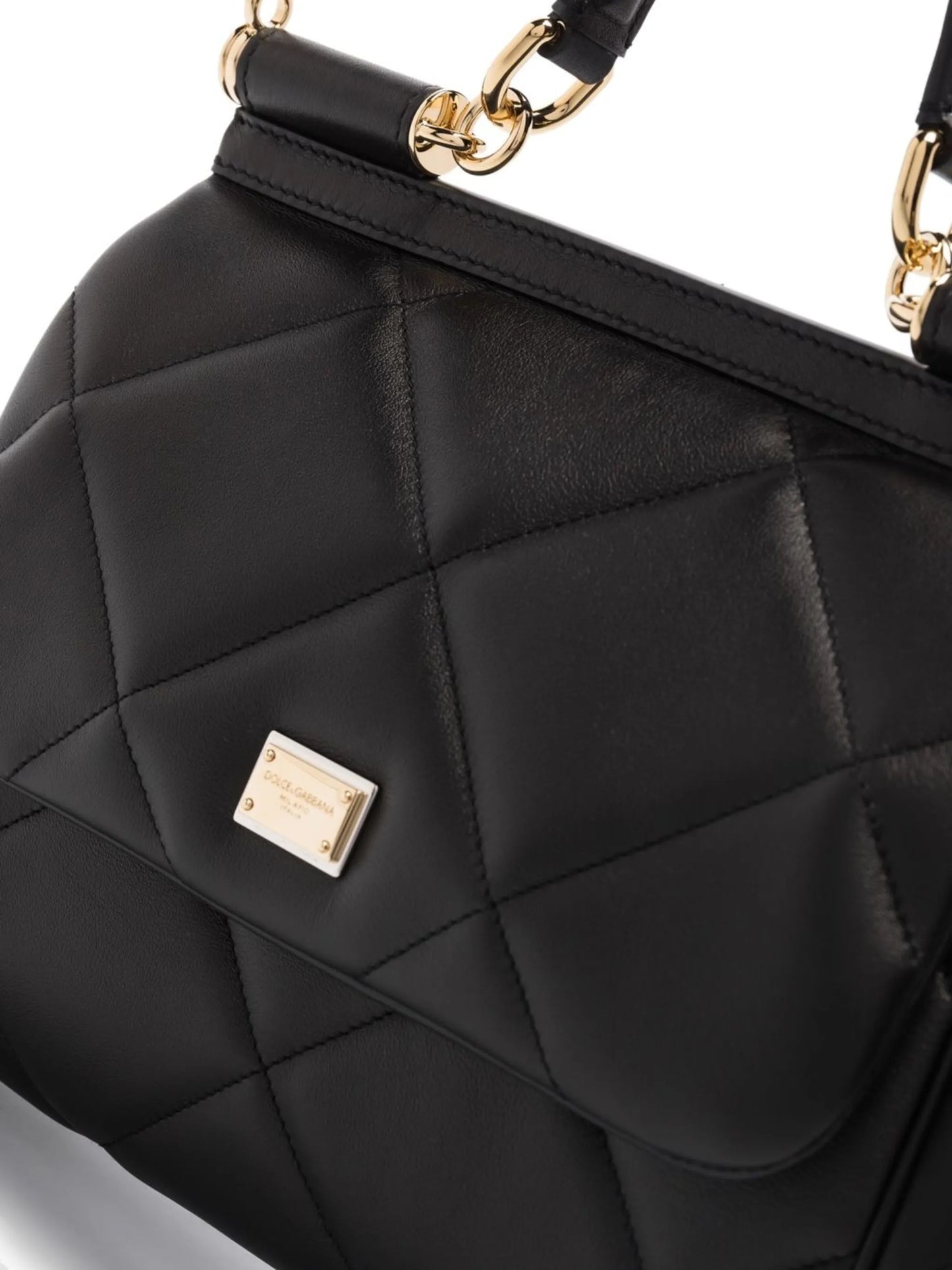 medium Sicily quilted shoulder bag