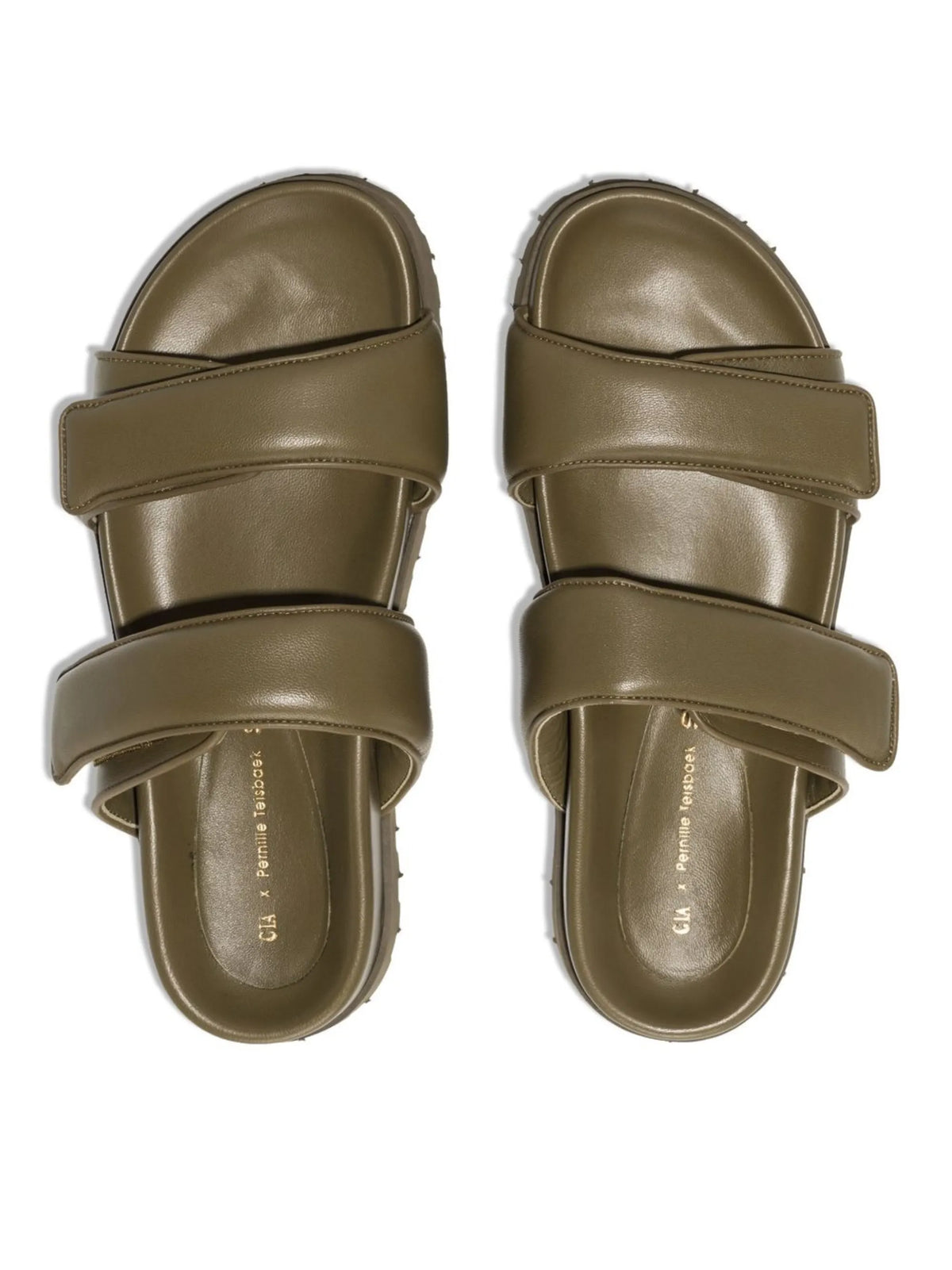 double touch-strap sandals