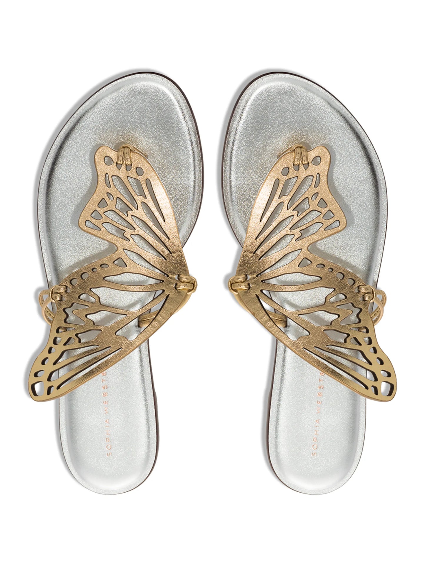 Talulah butterfly-embellished flat sandals