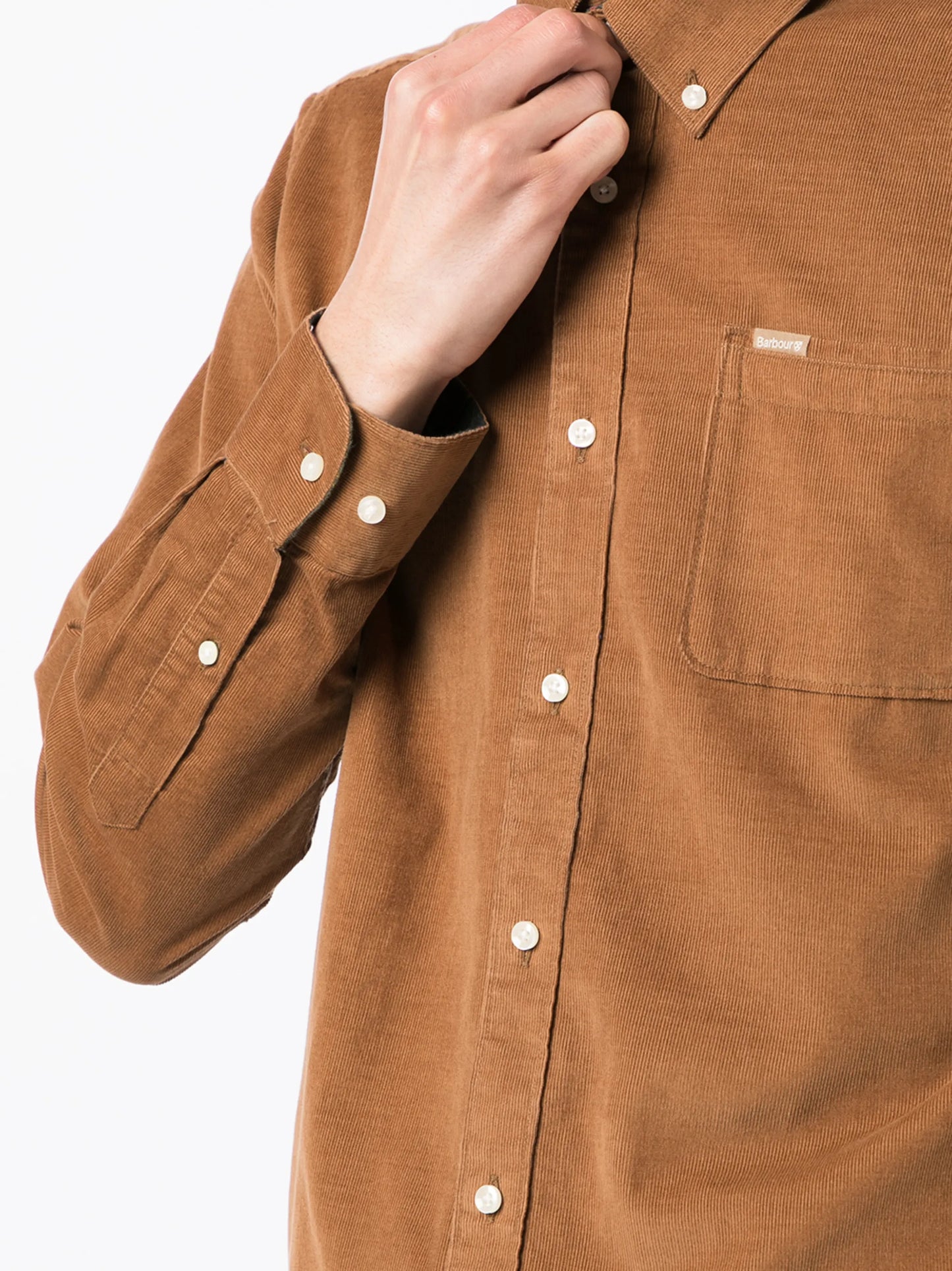 Ramsey tail button-down shirt