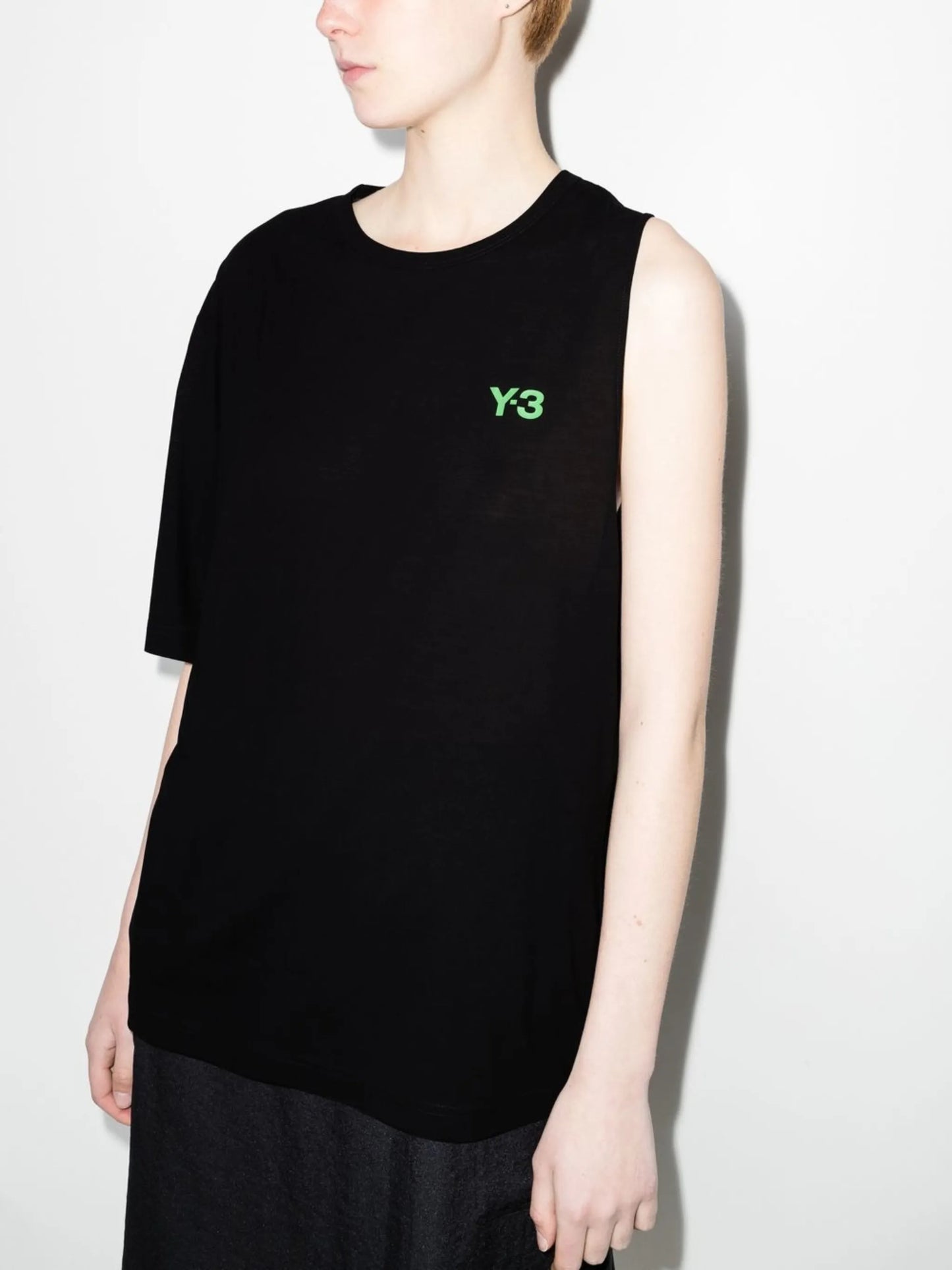 cut-out short-sleeve T-shirt