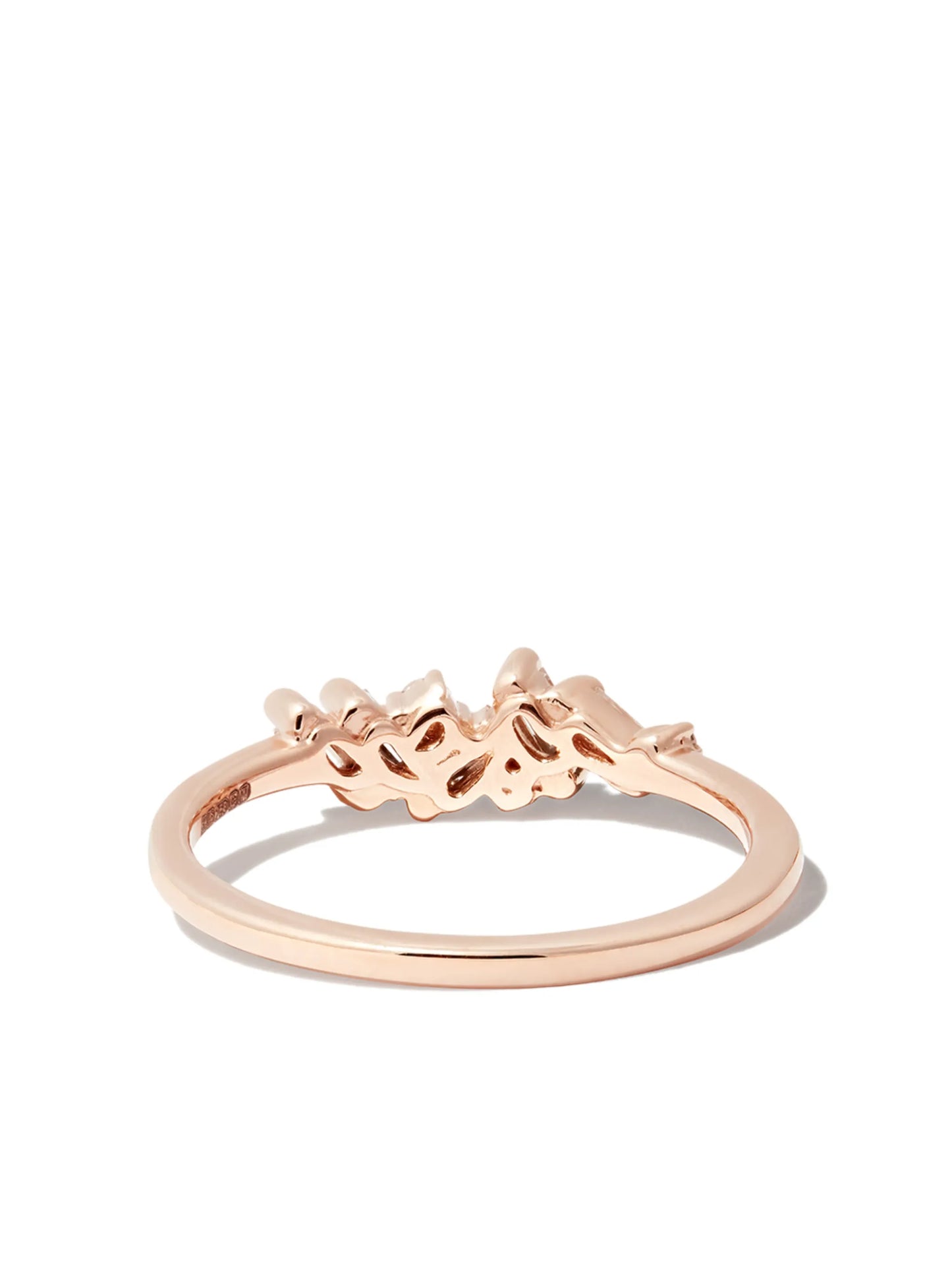 18kt rose gold Fireworks diamond eternity ring