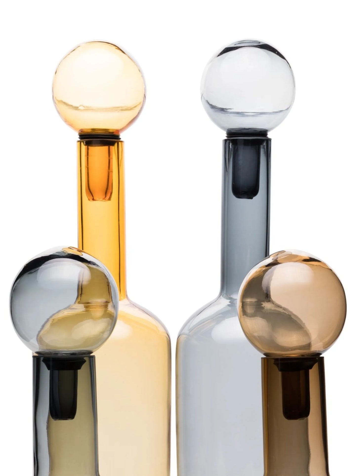 Bubbles and Bottles decorative bottles (set of 4)