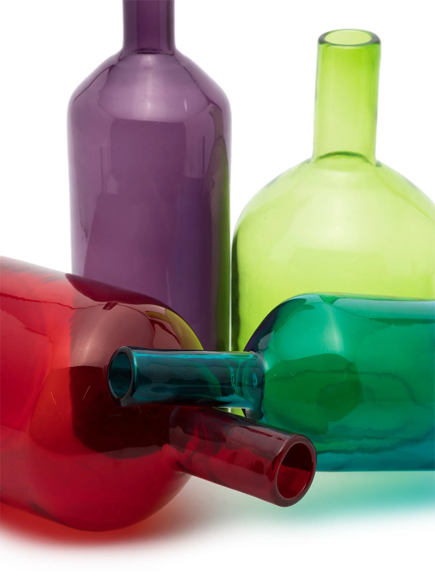 Bubbles and Bottles decorative bottles (set of 4)