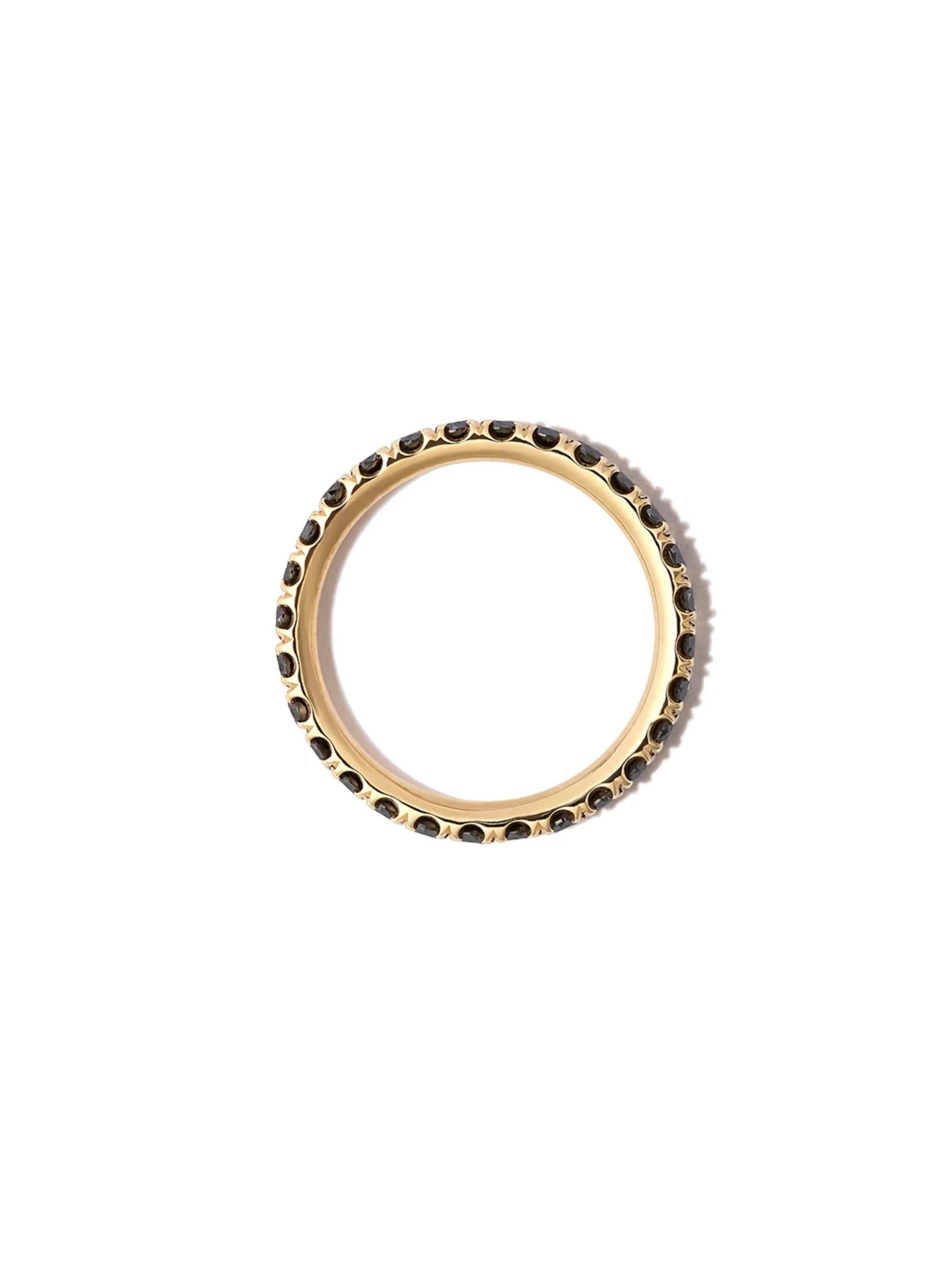 18kt yellow gold diamond ring