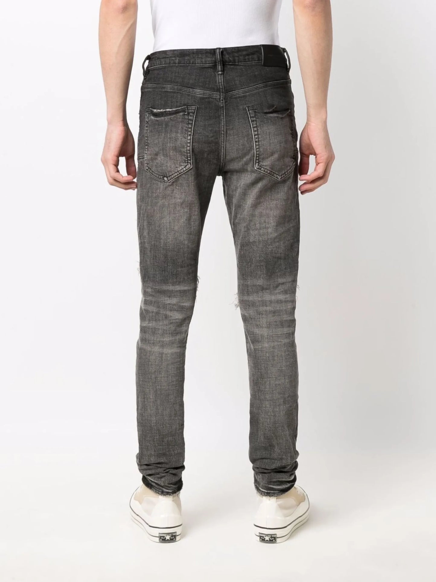 low-rise slim-fit jeans