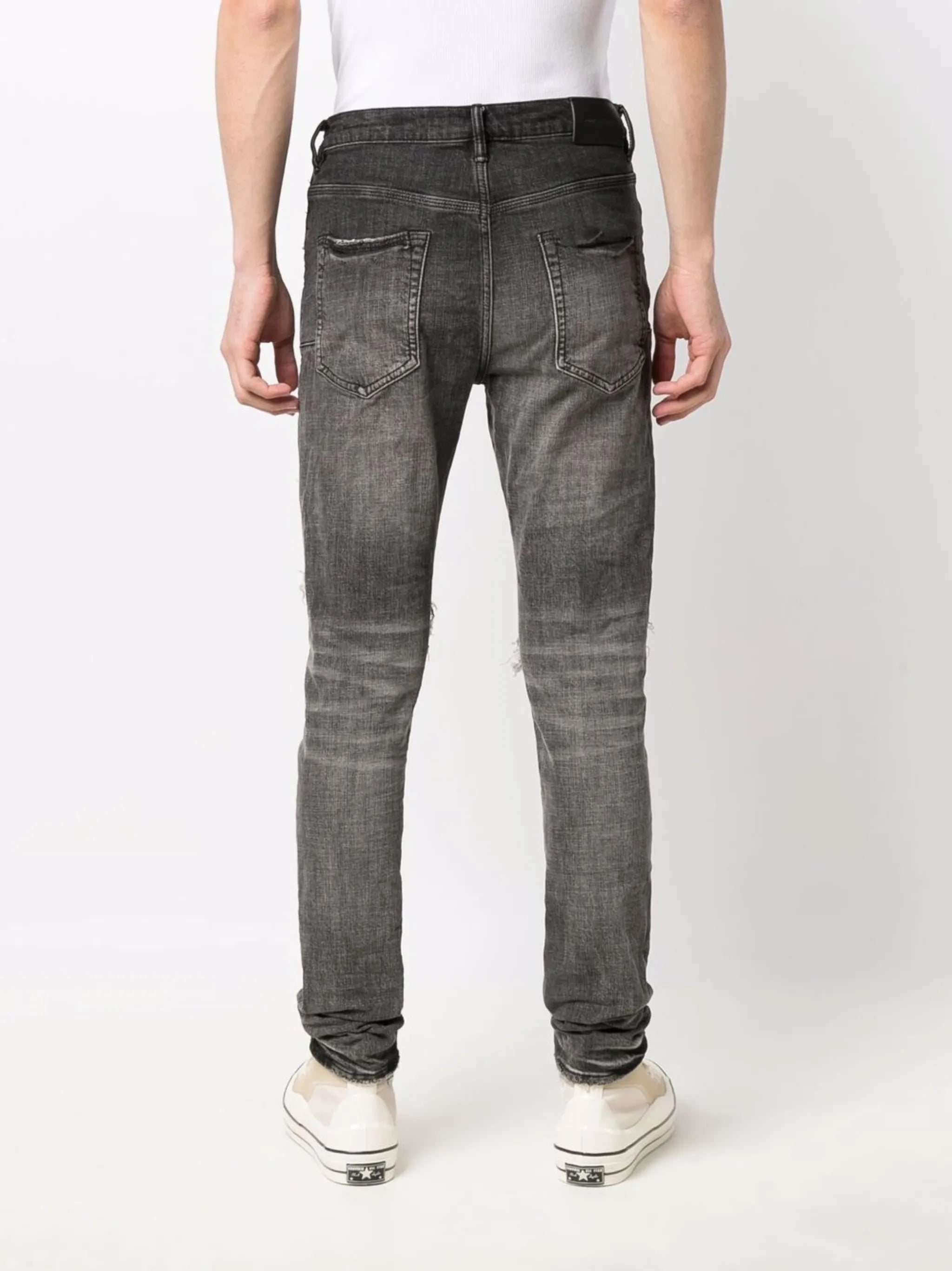 low-rise slim-fit jeans
