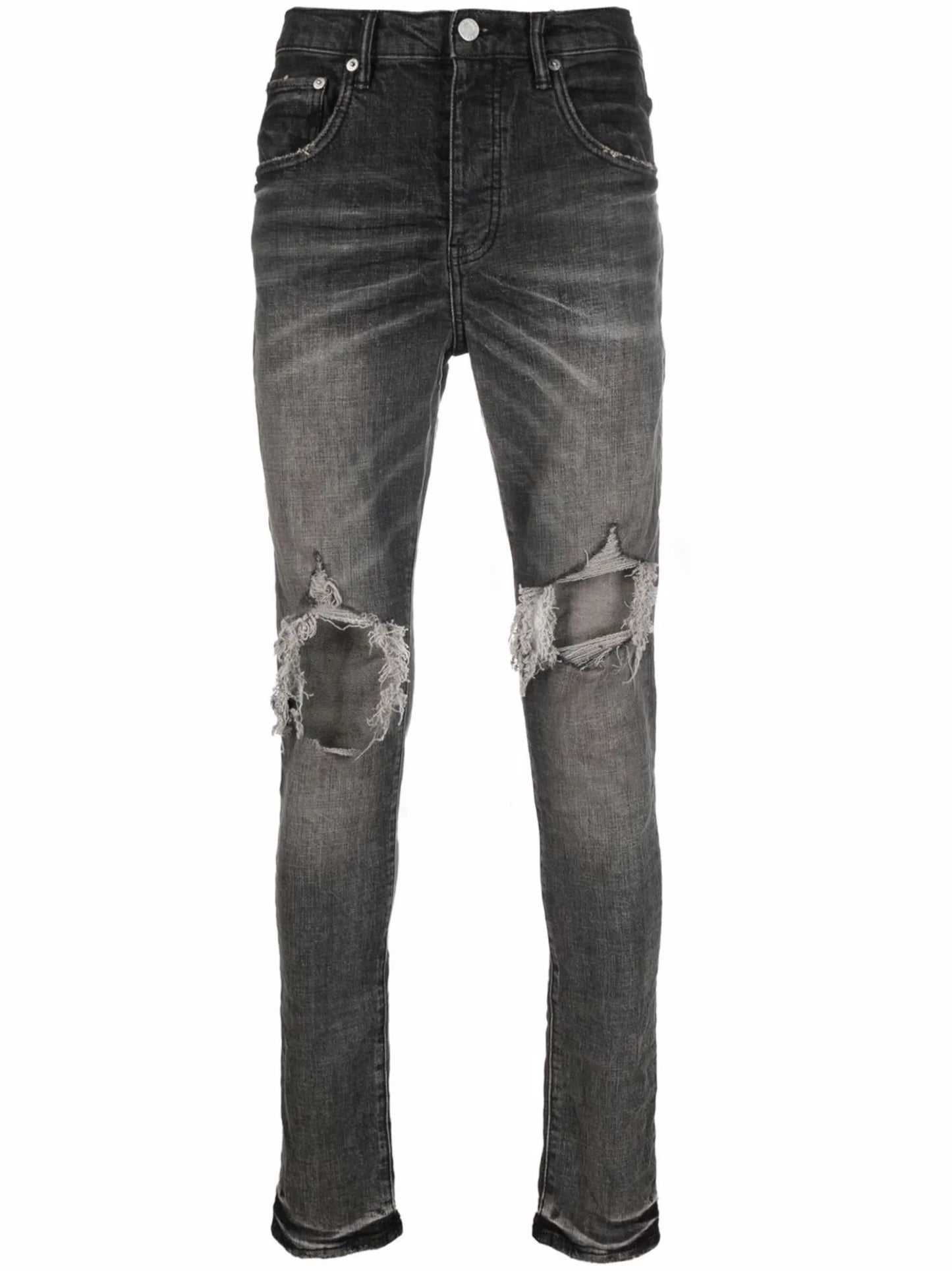 low-rise slim-fit jeans