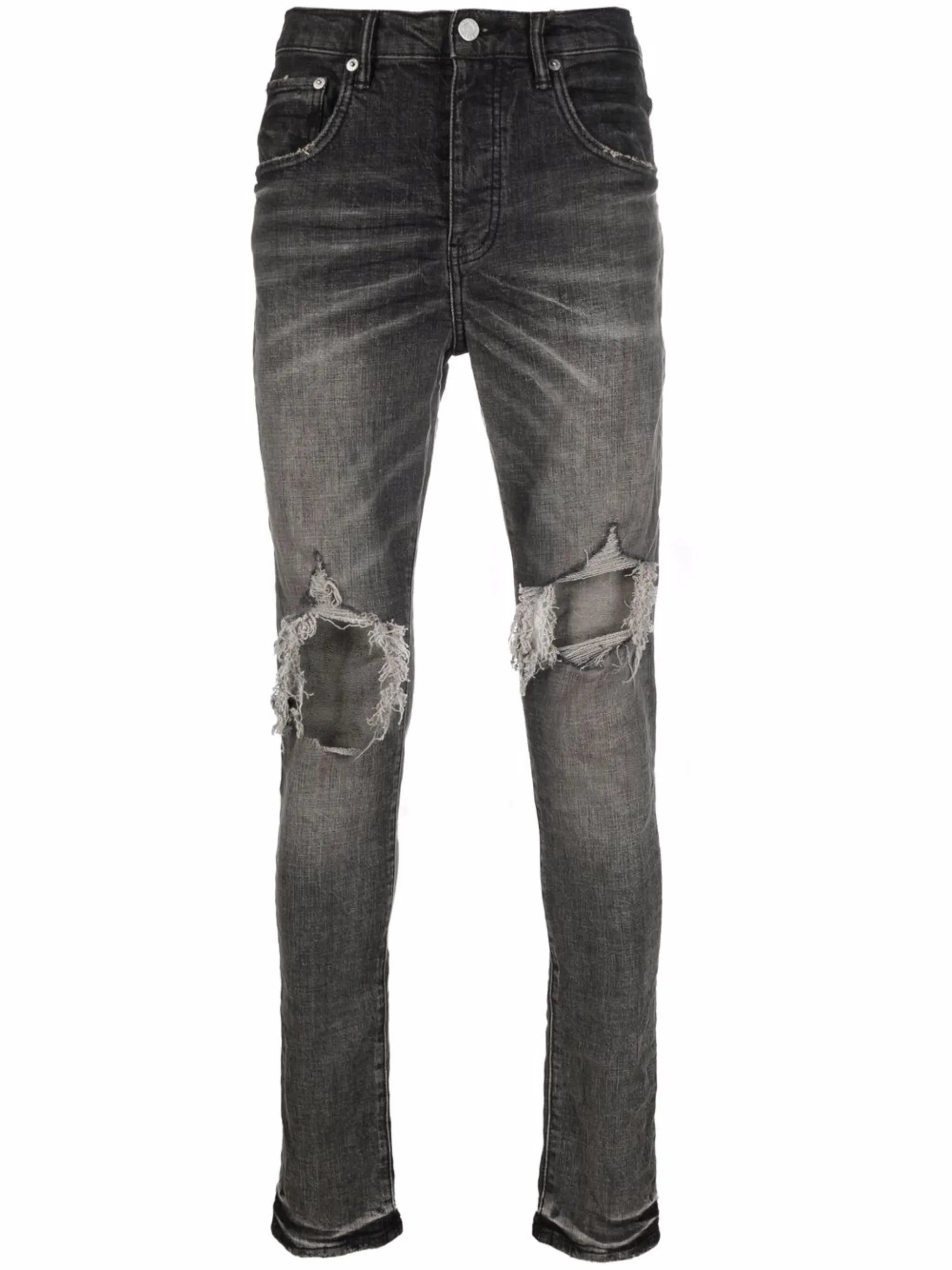 low-rise slim-fit jeans
