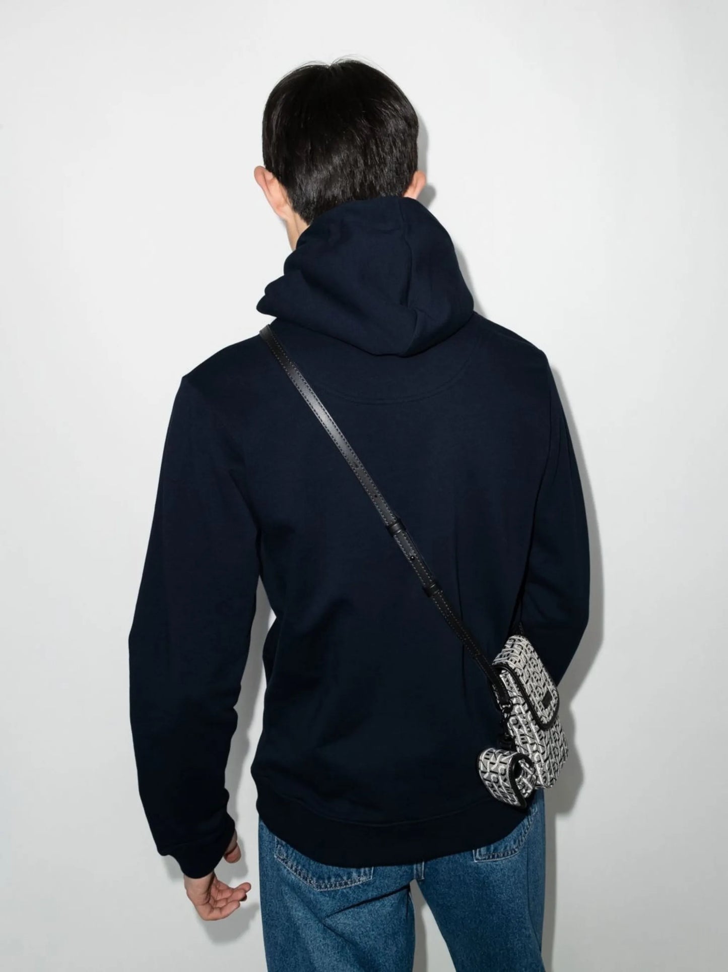 Tiger Head-print hoodie