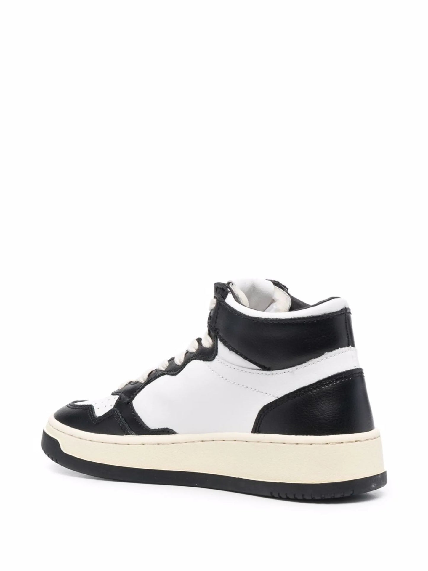 high-top lace-up sneakers