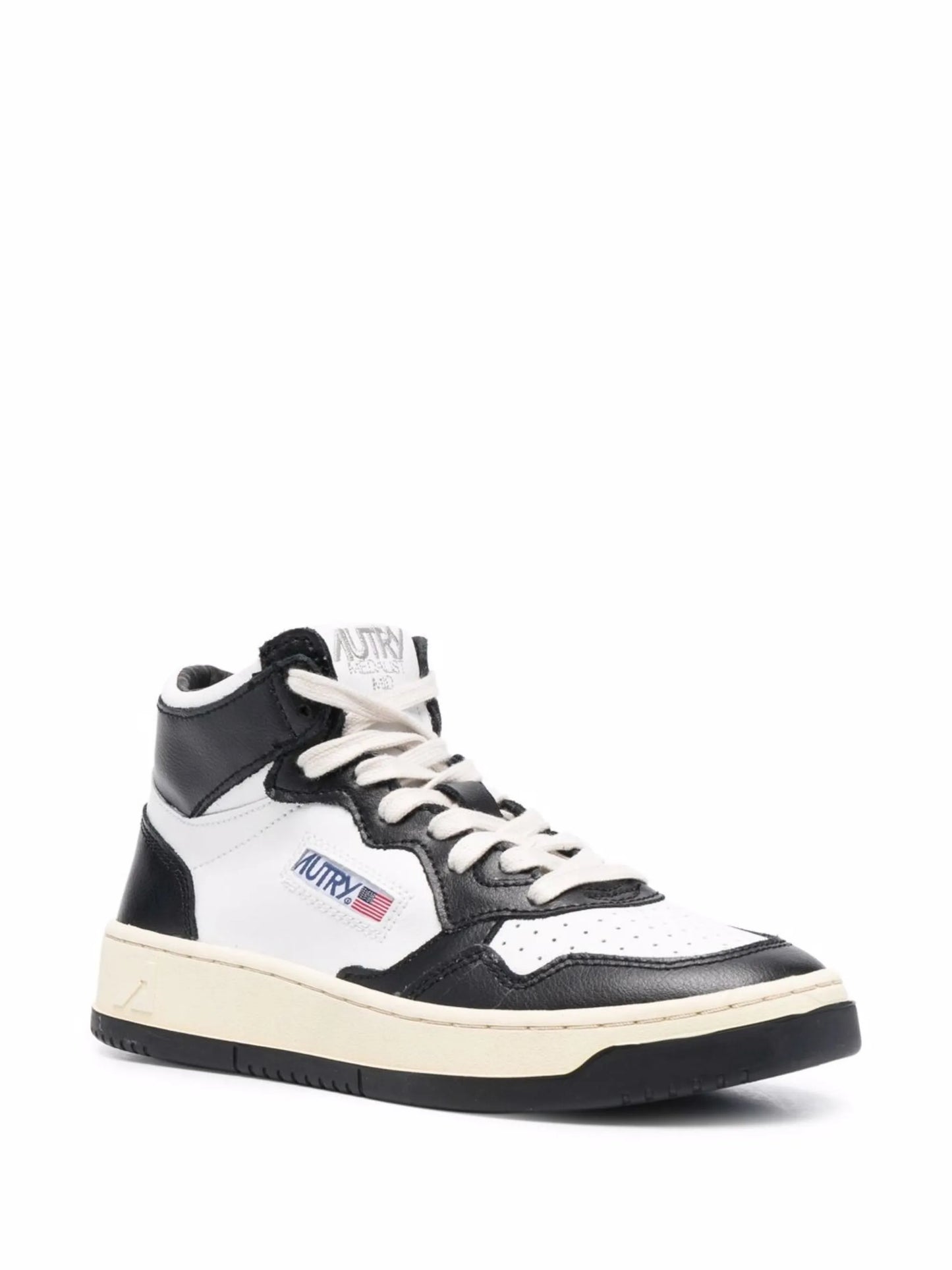 high-top lace-up sneakers
