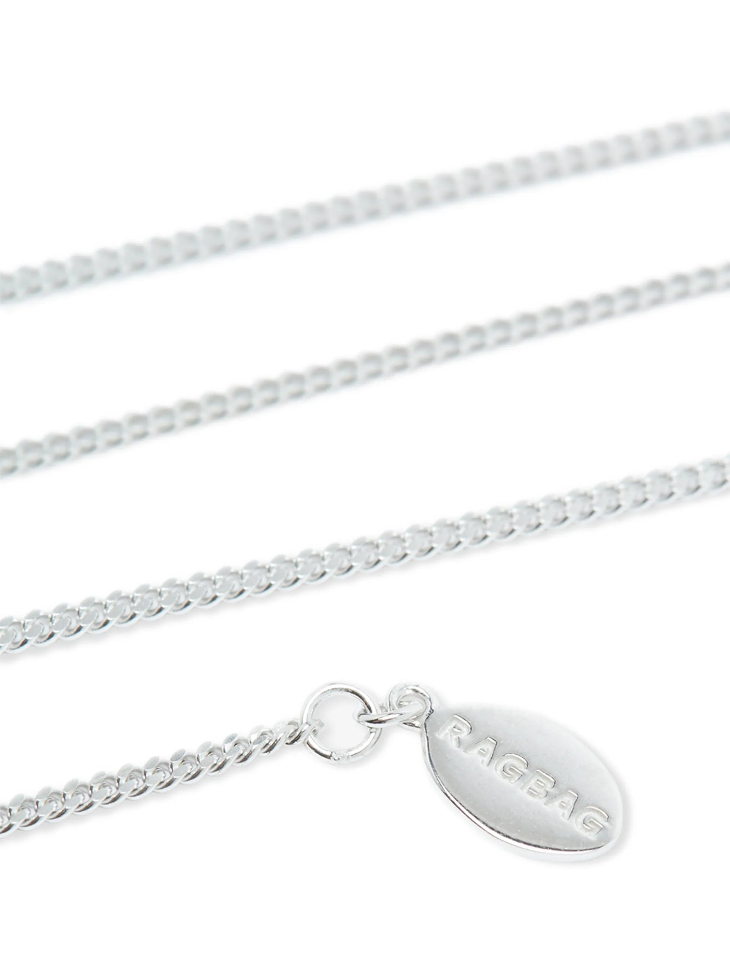 sterling-silver box-chain necklace