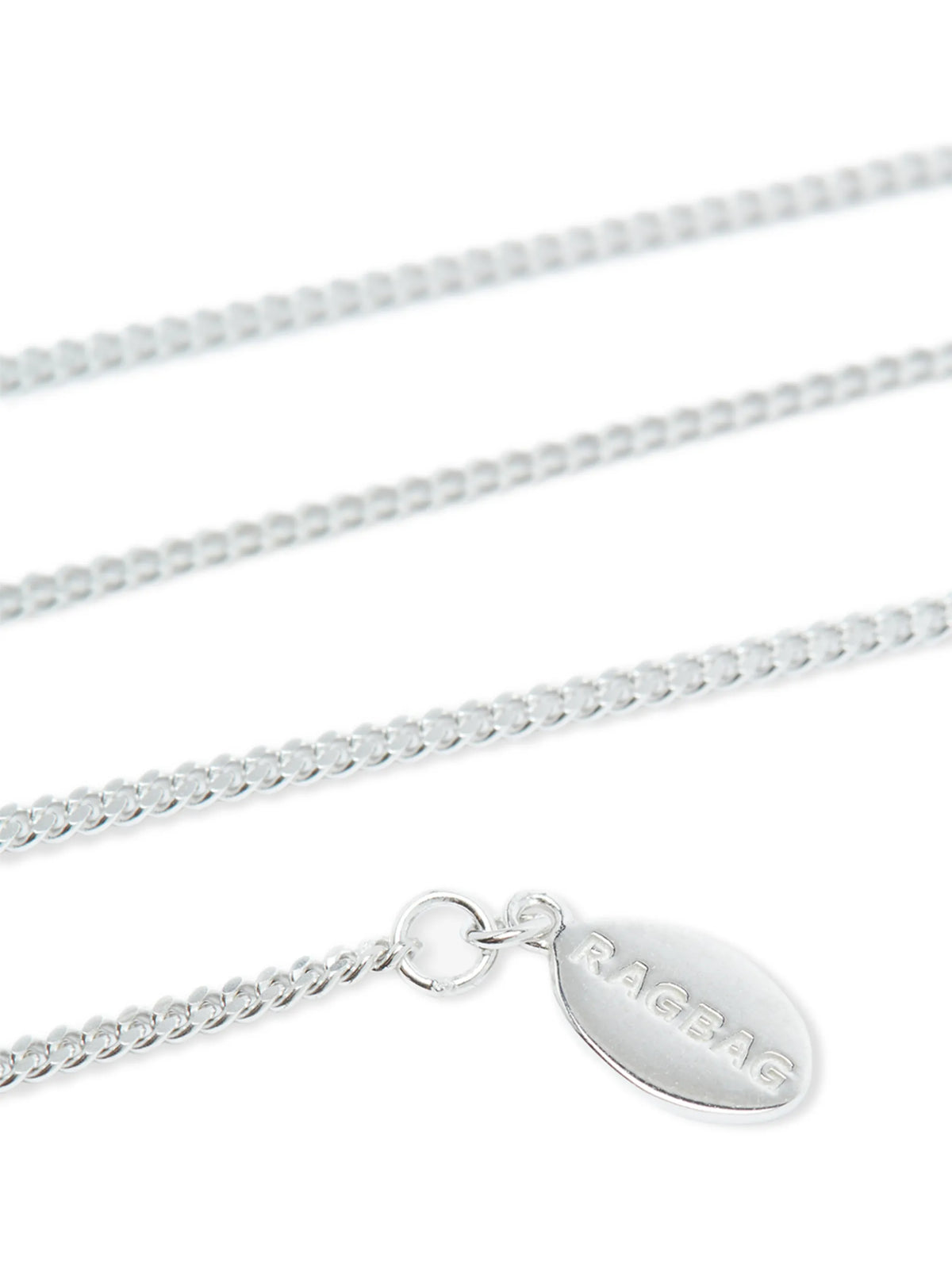 sterling-silver box-chain necklace