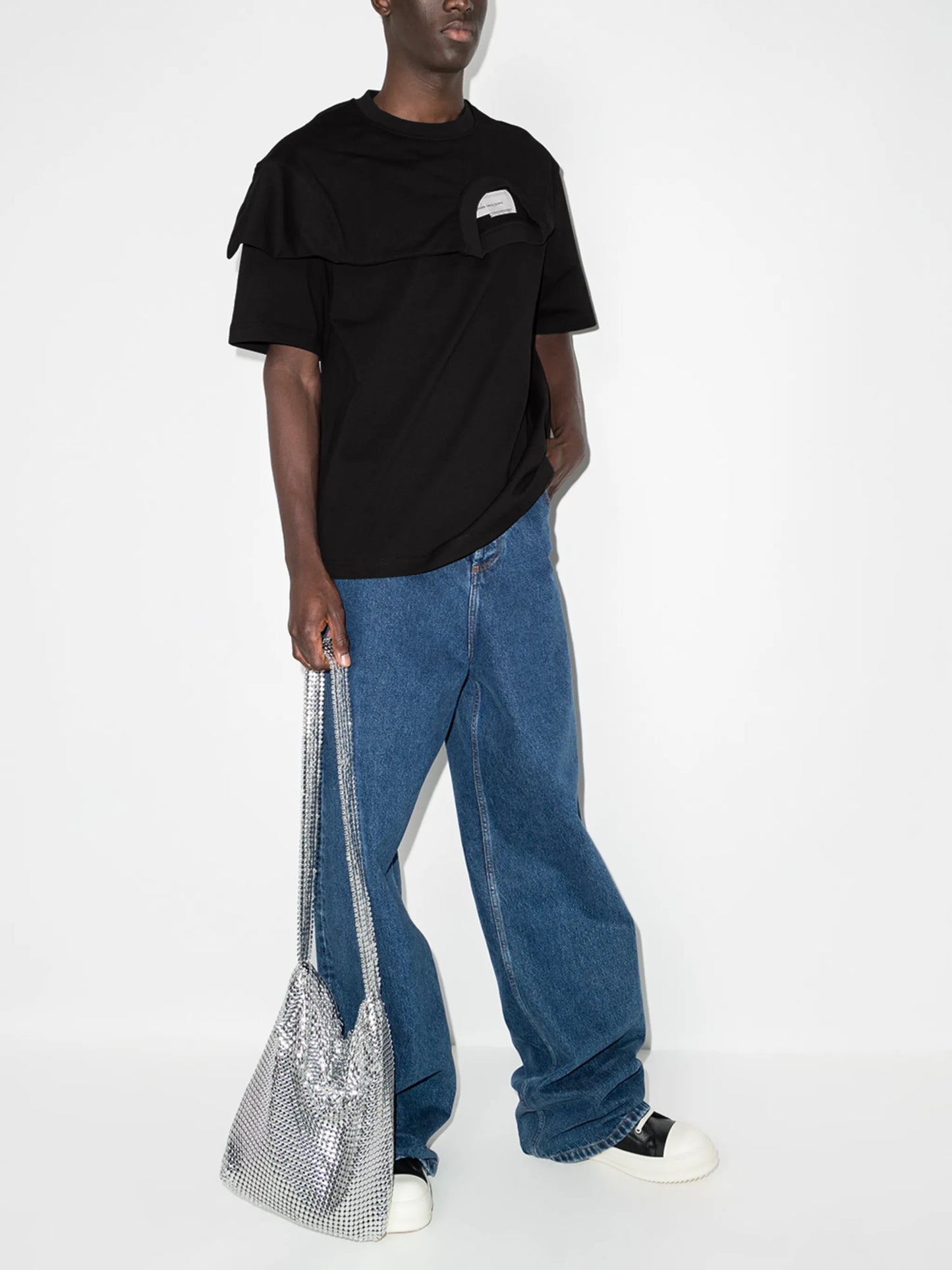 layered logo T-shirt