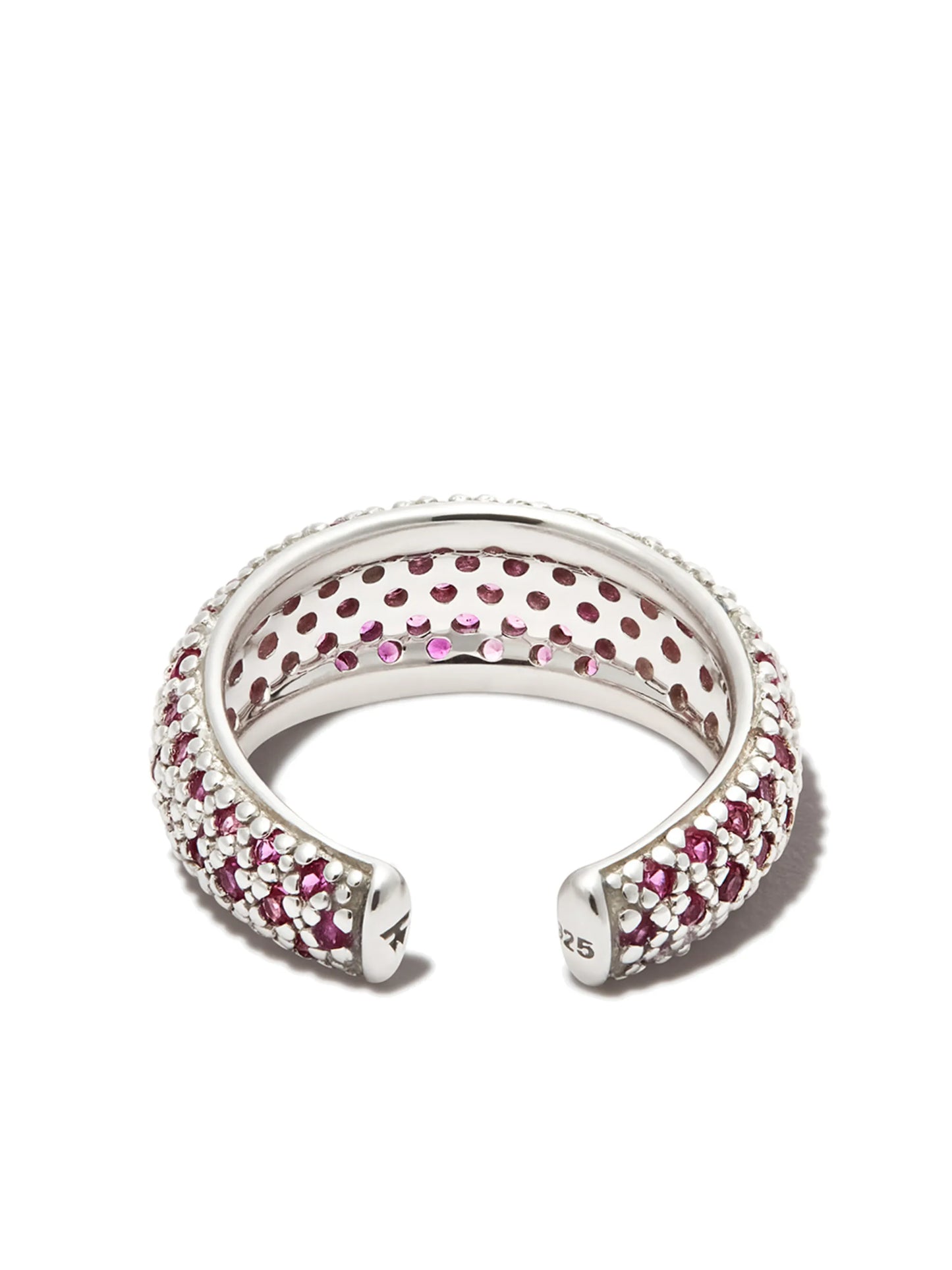crystal-embellished ear cuff