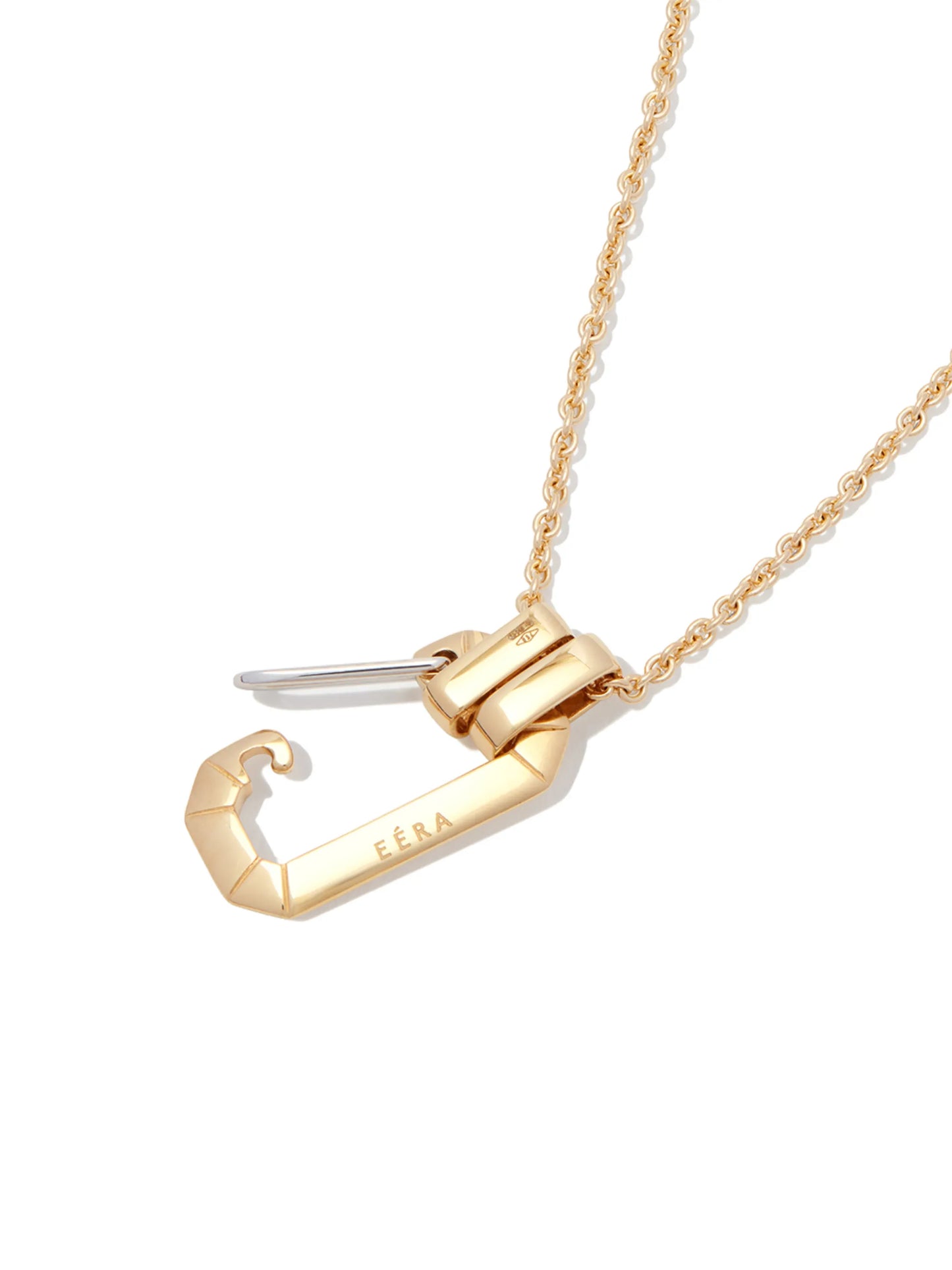 18kt yellow gold Lucy necklace