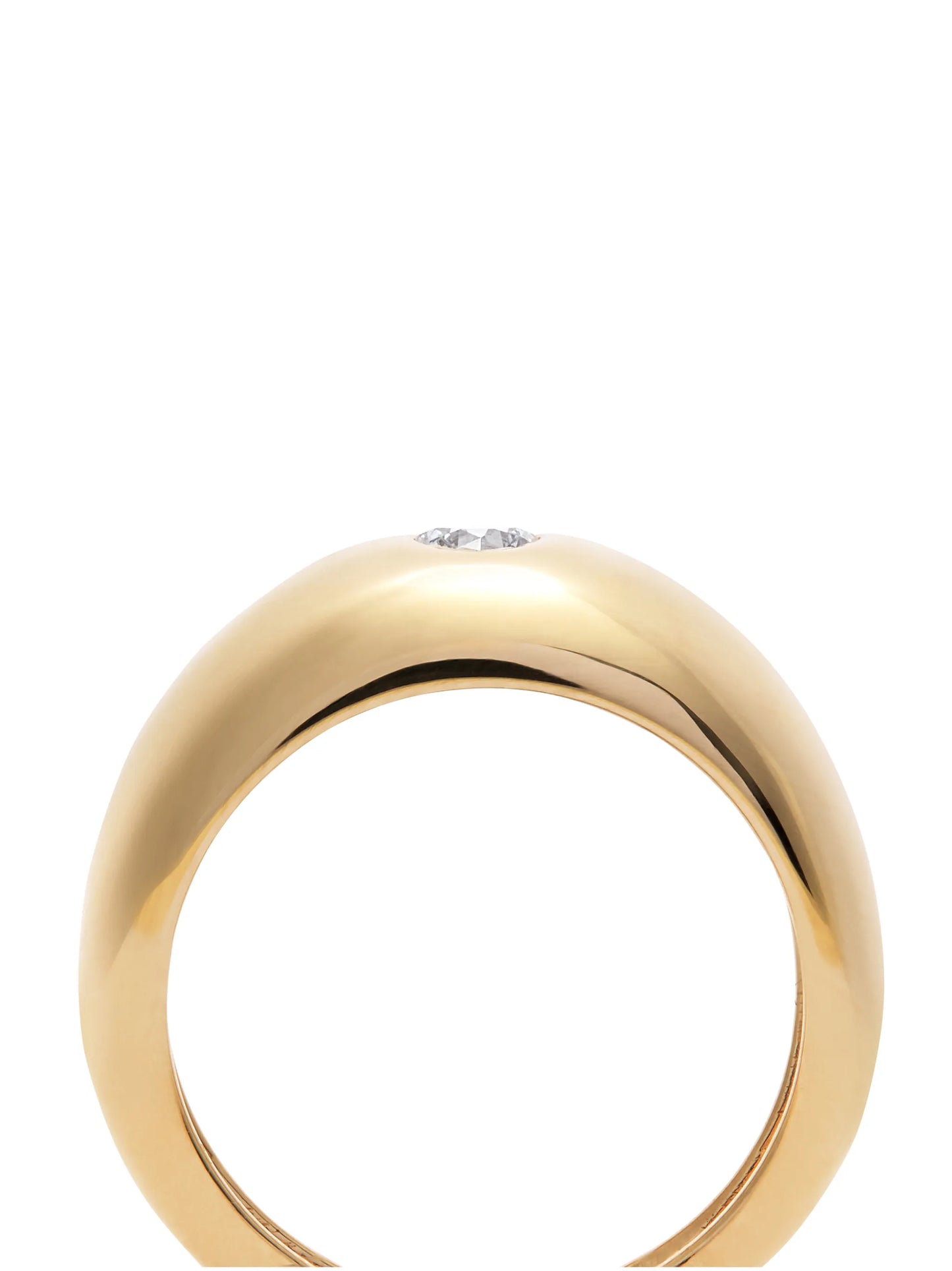 14kt yellow gold diamond ring