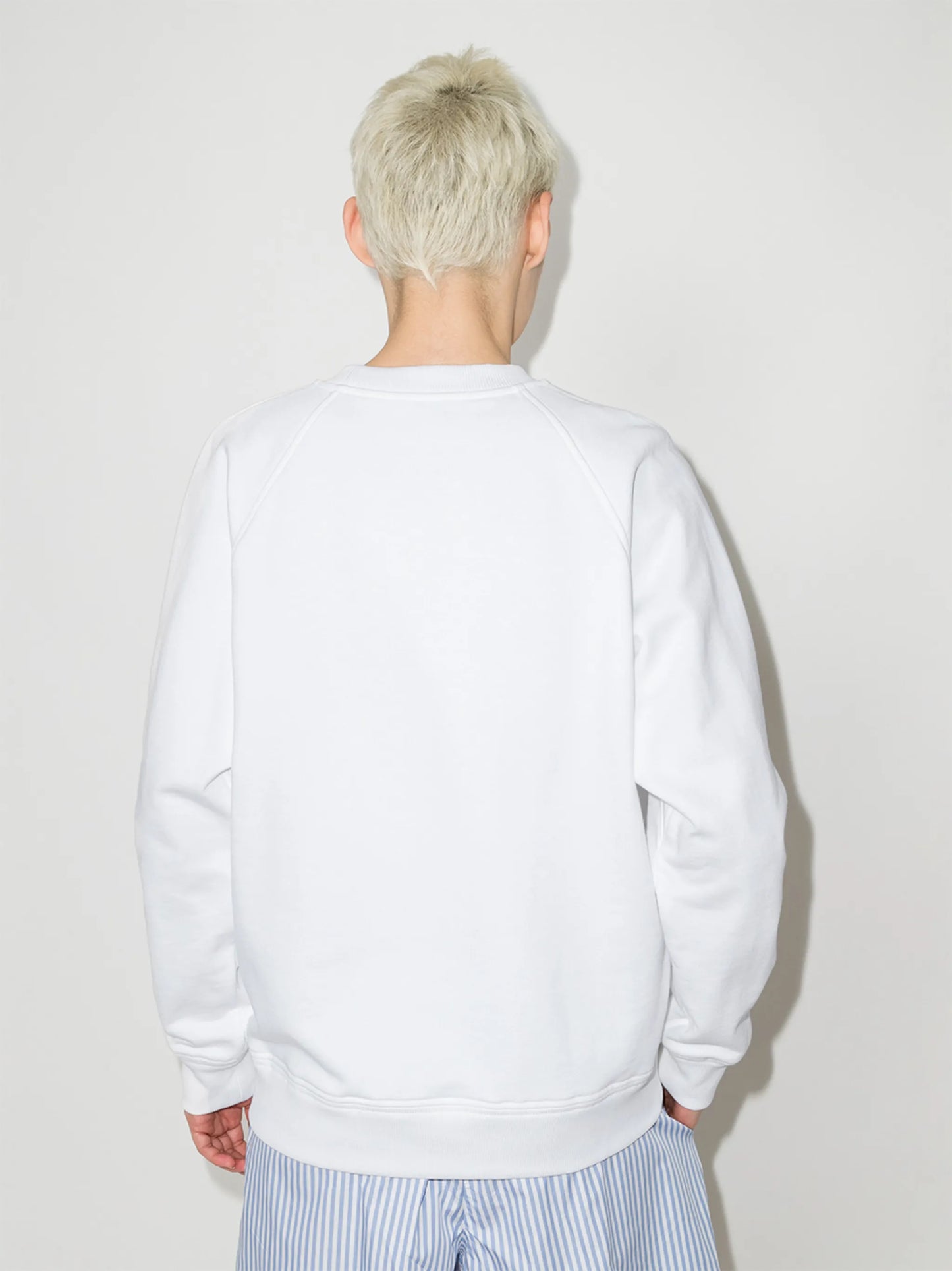 logo-print cotton sweatshirt