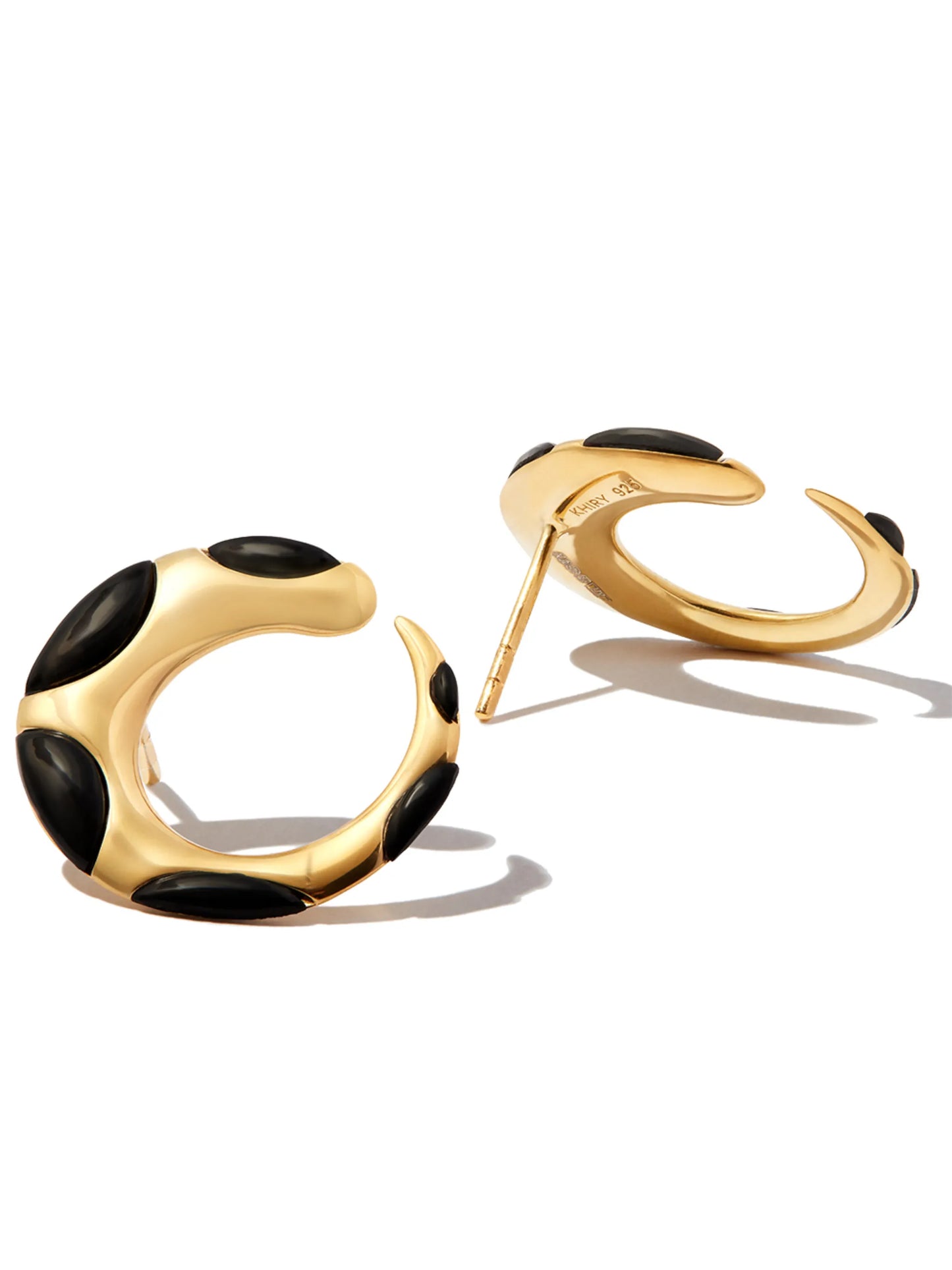 Khartoum circle stud earrings