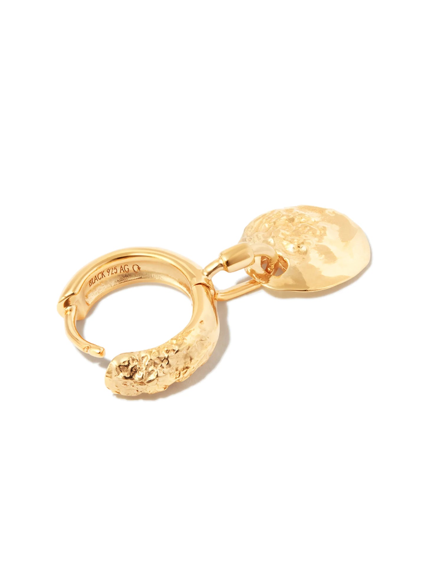 huggie hoop earring