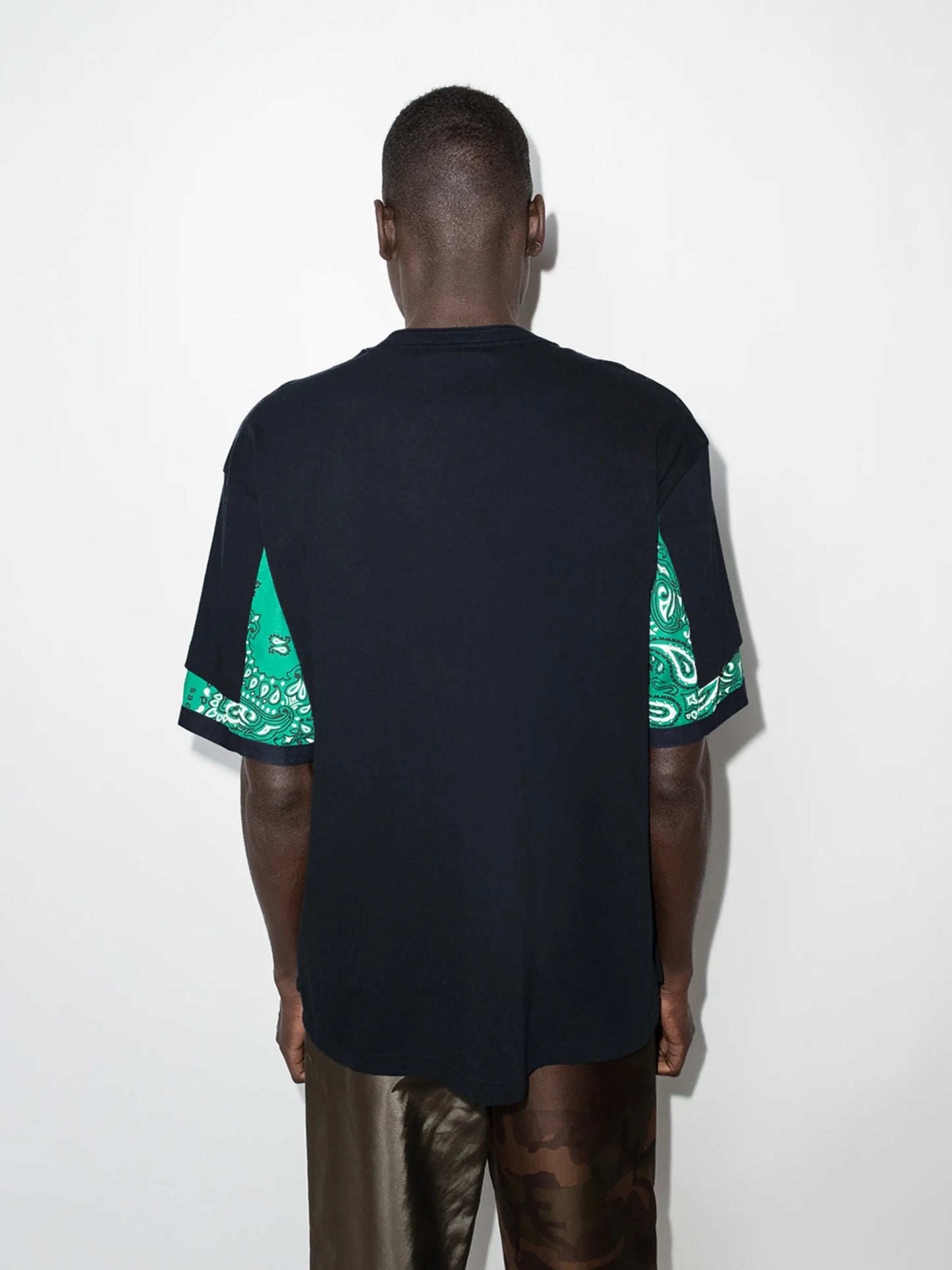 bandana-print cotton T-shirt