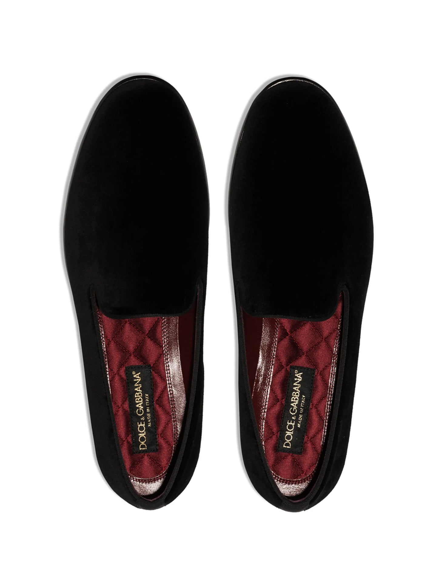 Leonardo velvet slippers