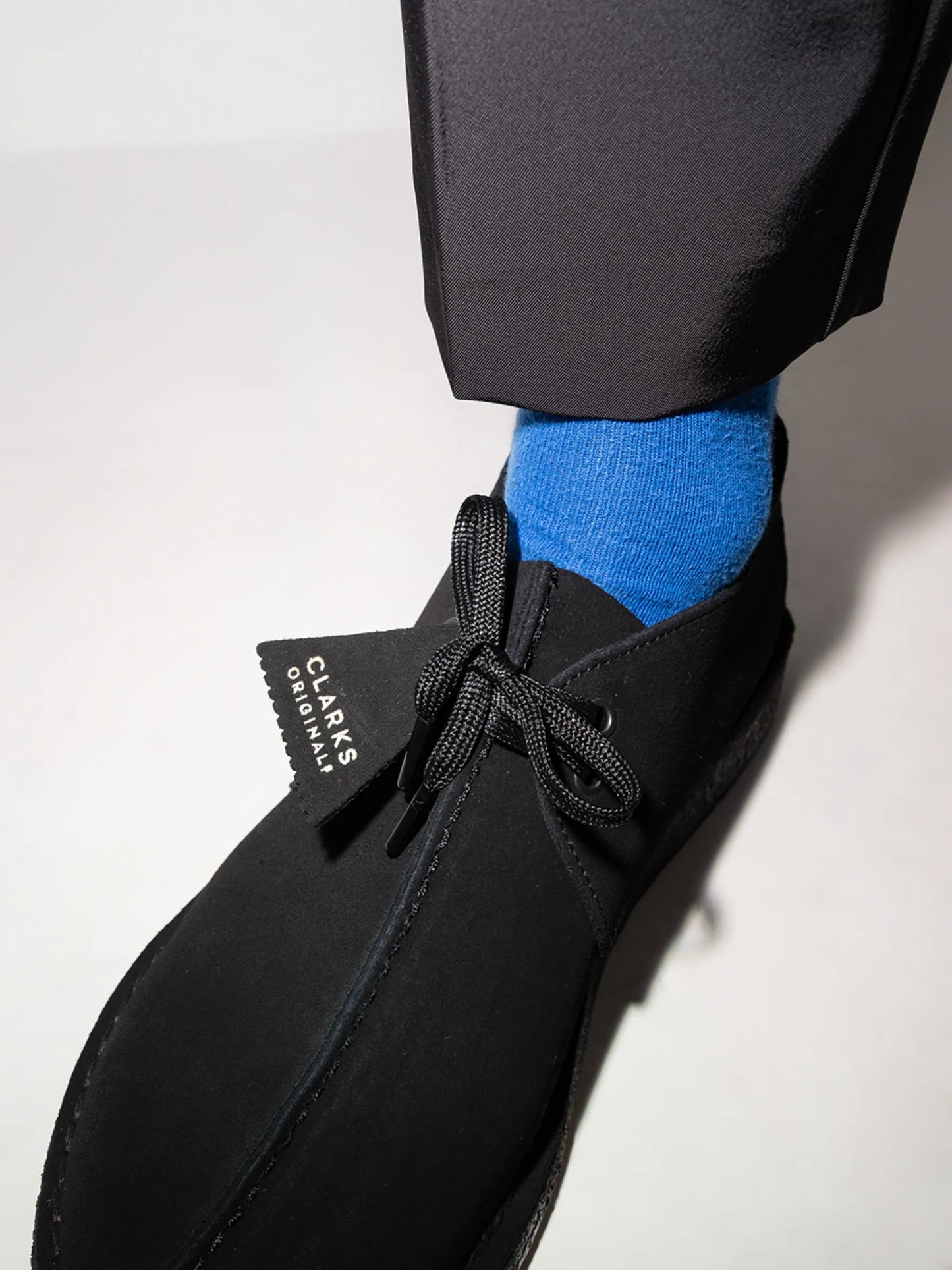 Desert suede lace-up boots