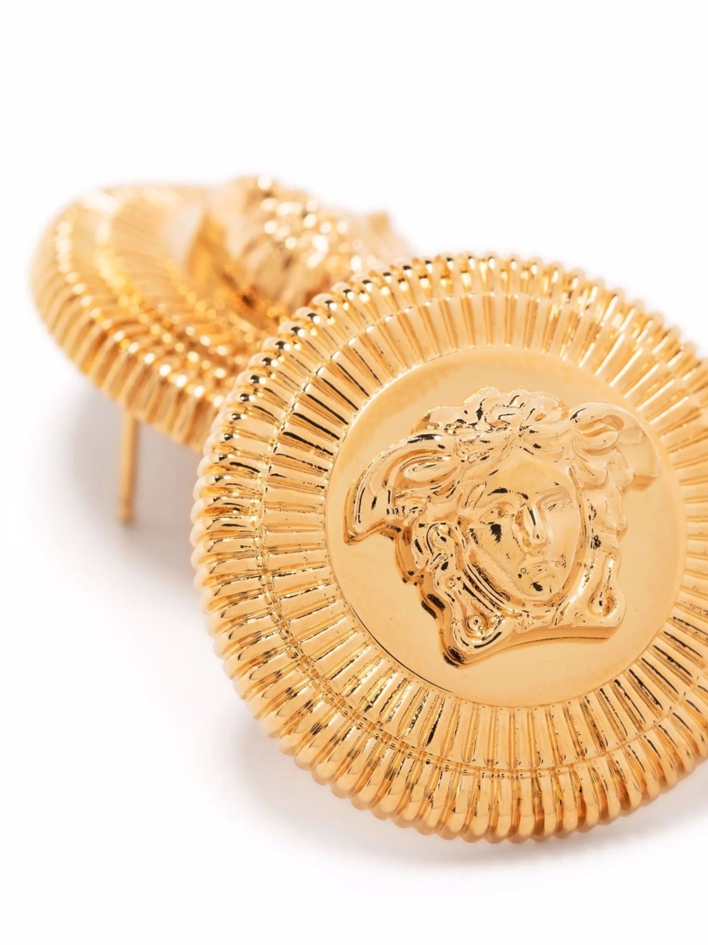 Medusa-detail stud earrings