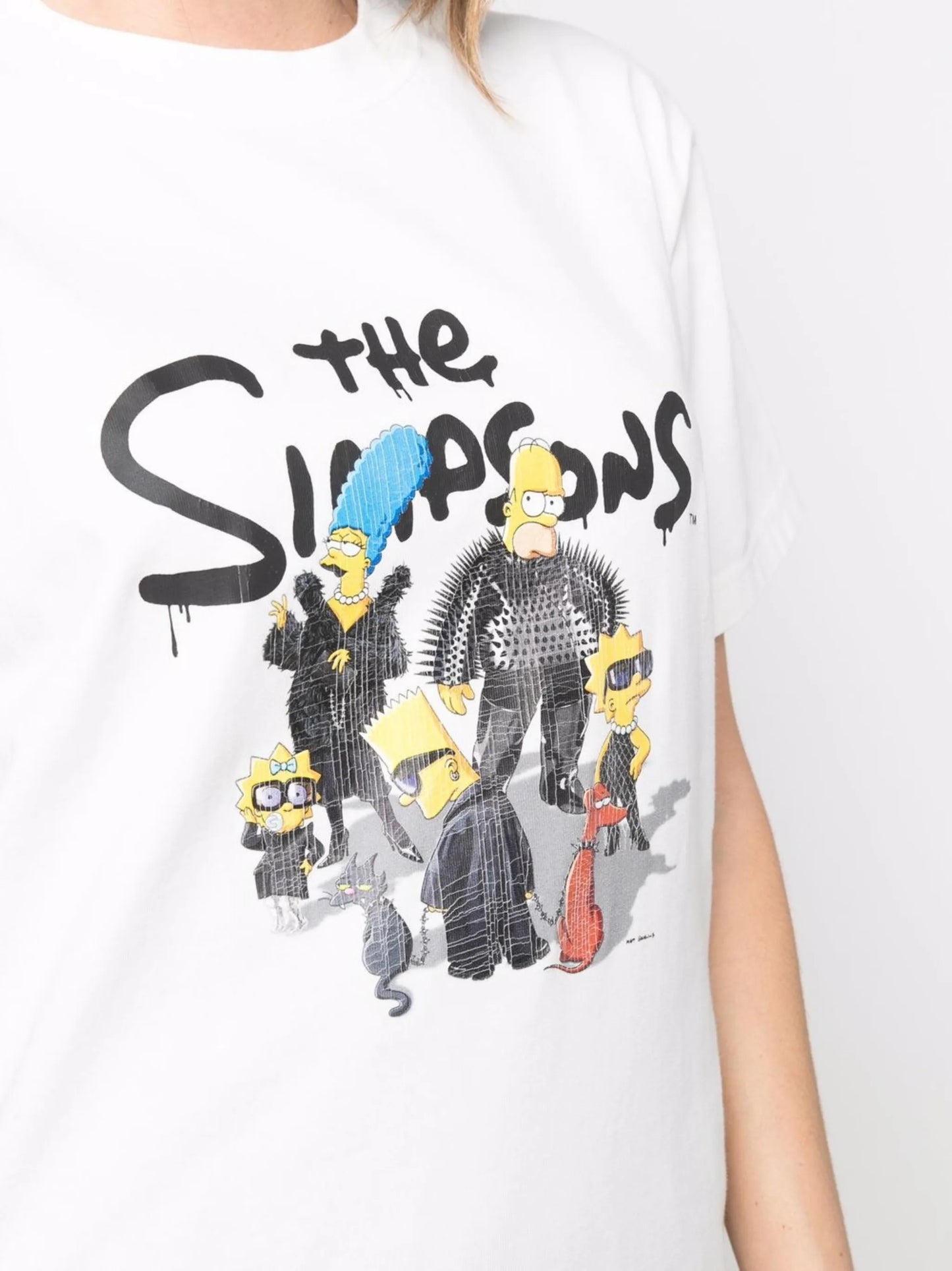 The Simpsons-print T-shirt