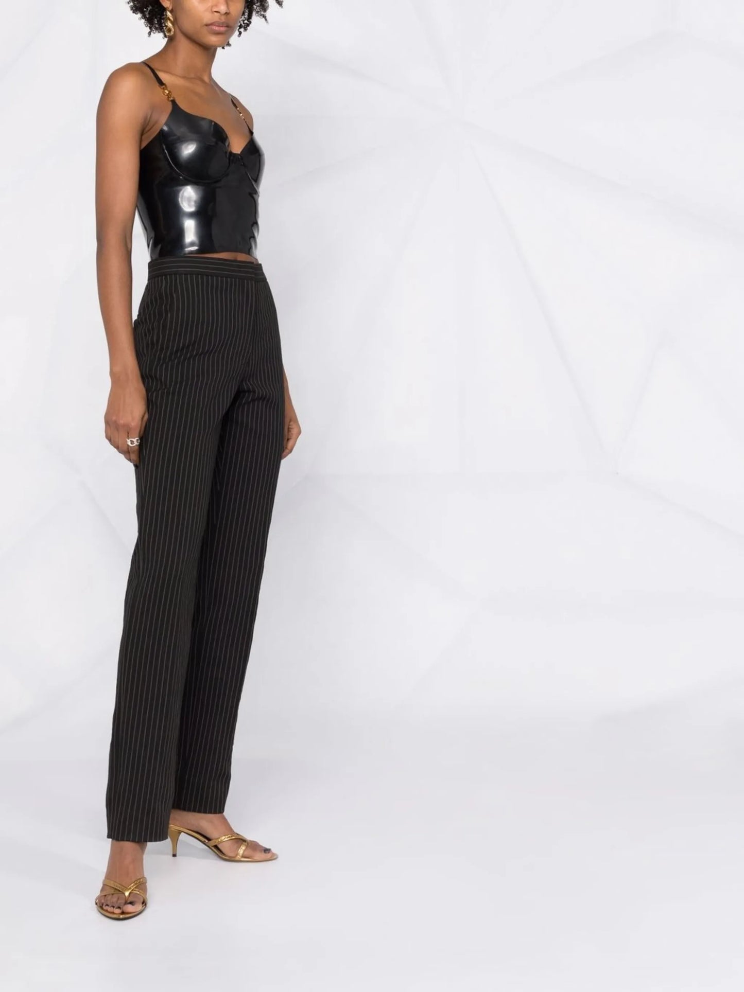 latex bustier top