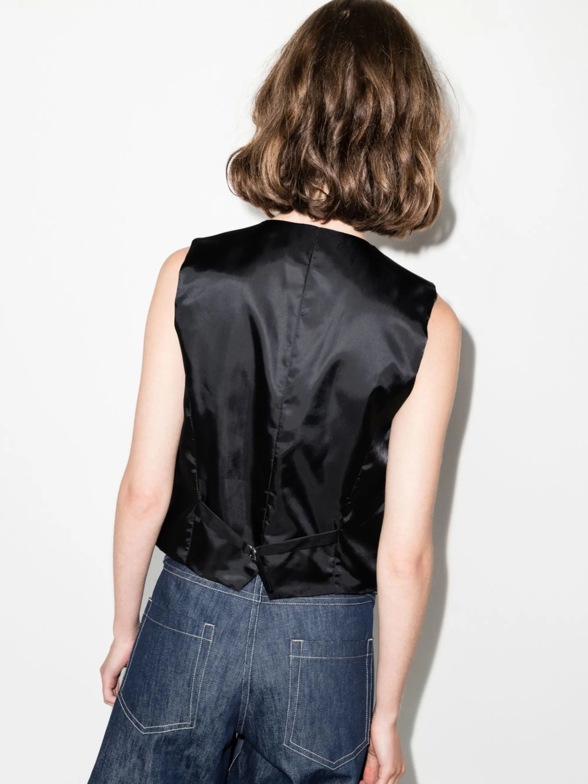 Gelso single-breasted waistcoat