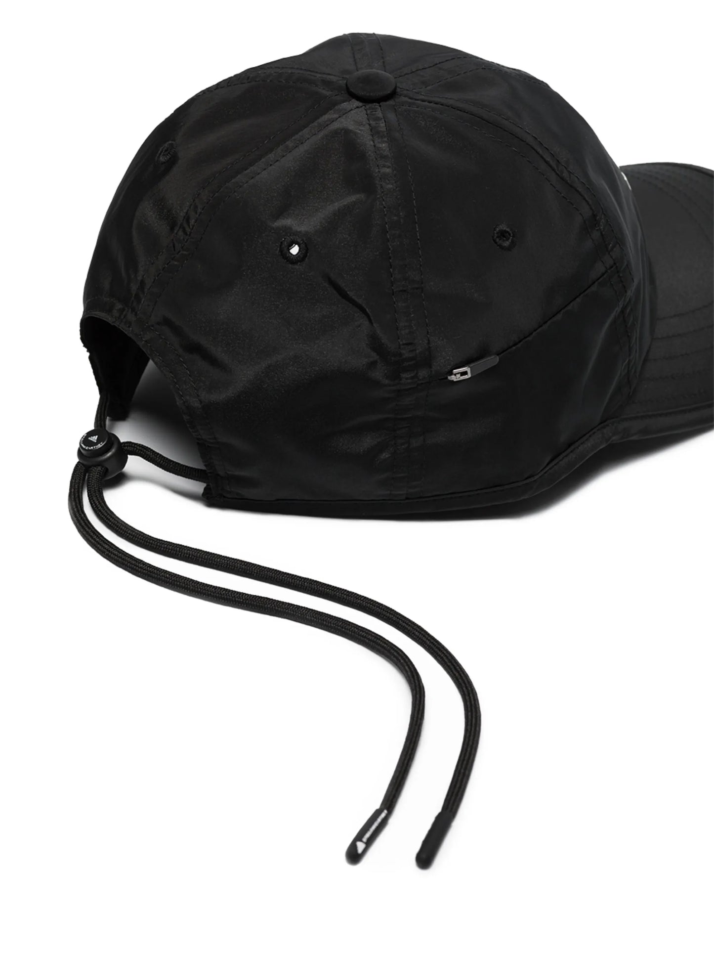 logo print drawstring baseball cap