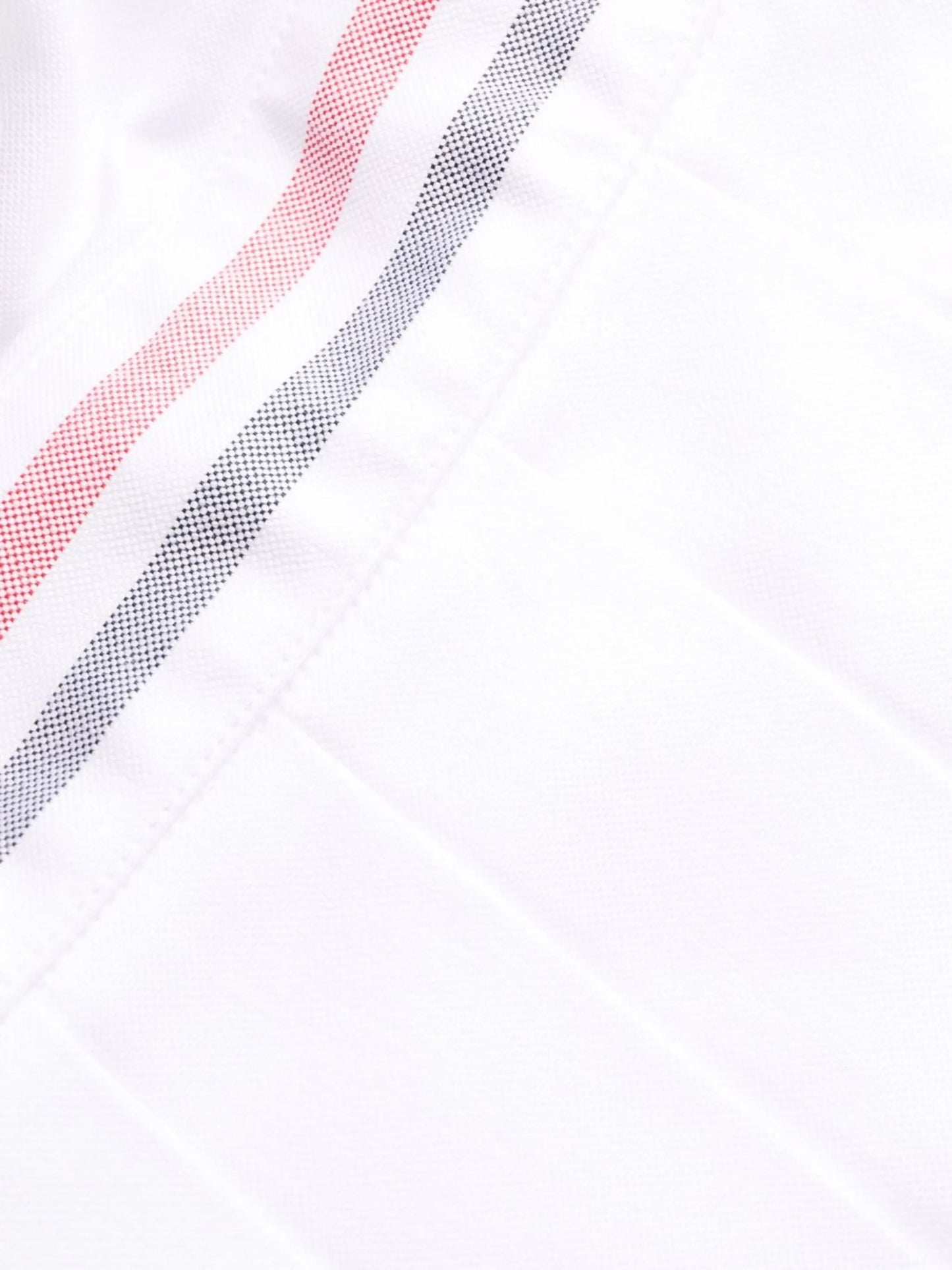 RWB-stripe pleated shirt dress