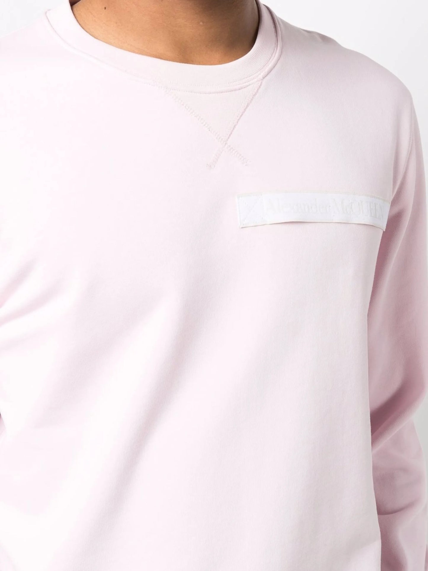 logo-patch sweatshirt
