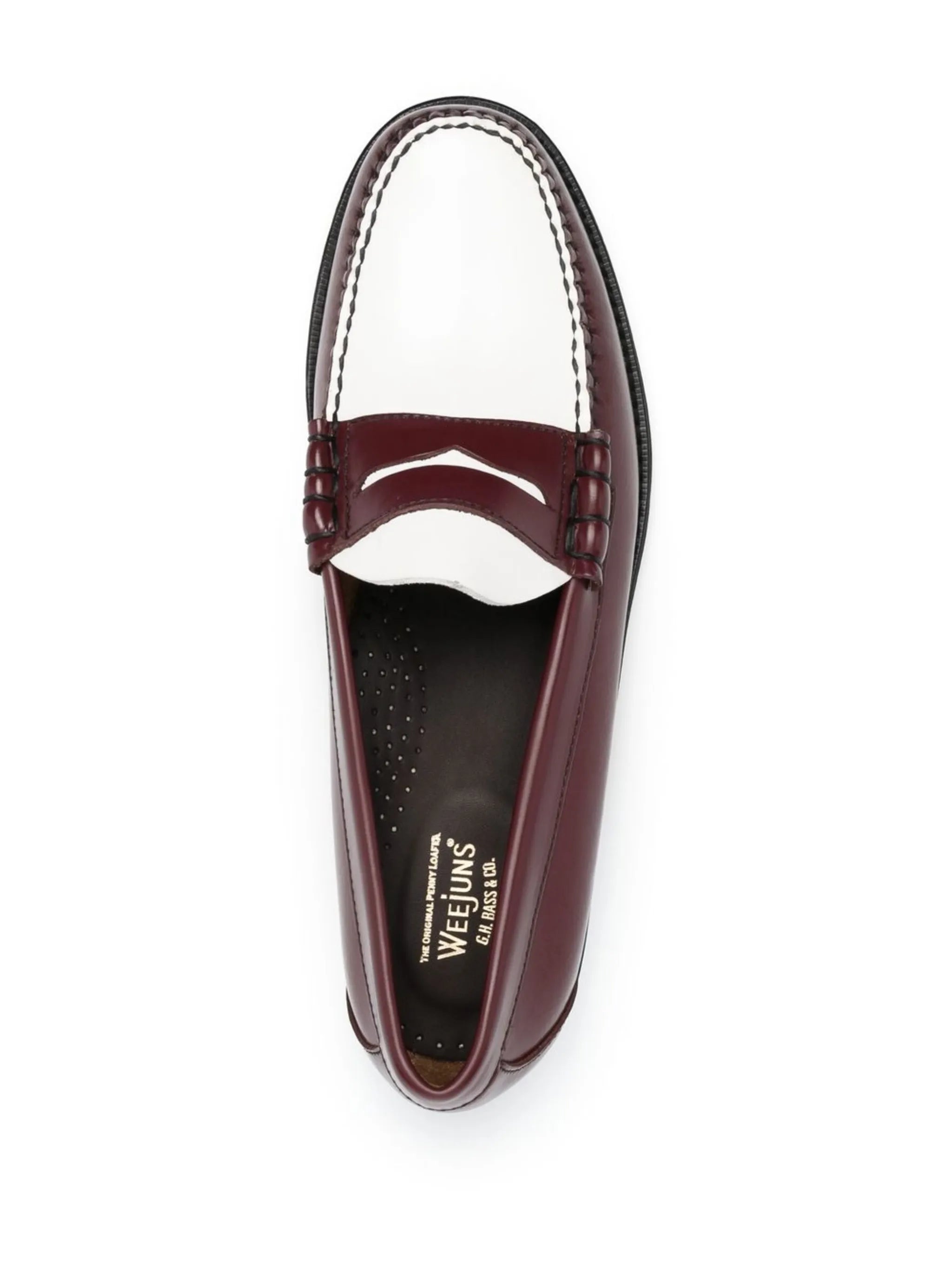 two-tone loafers