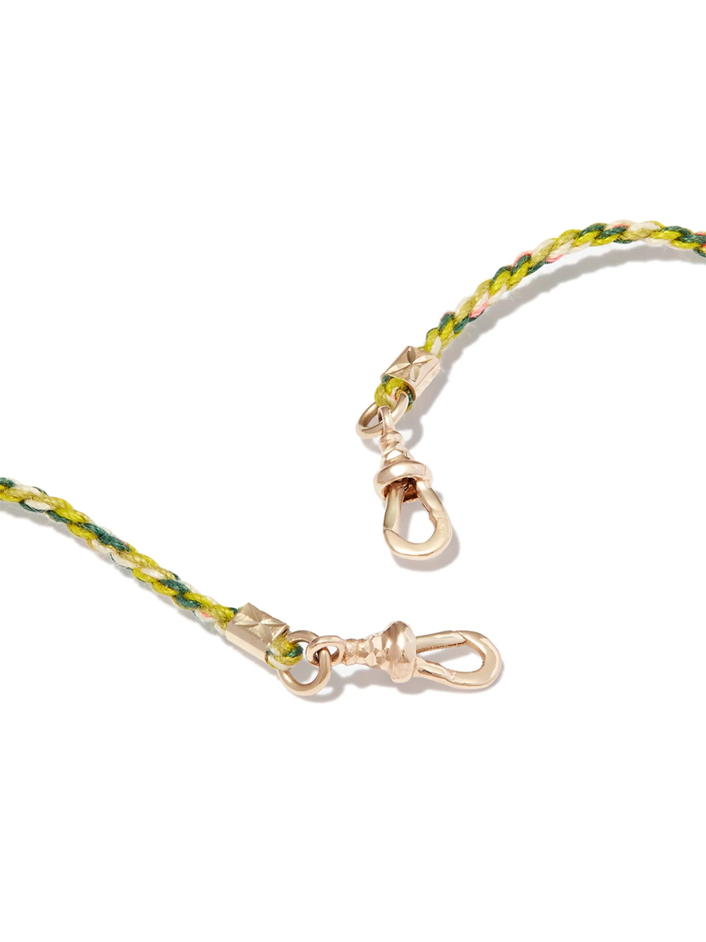 Mauli pearl-embellished woven necklace