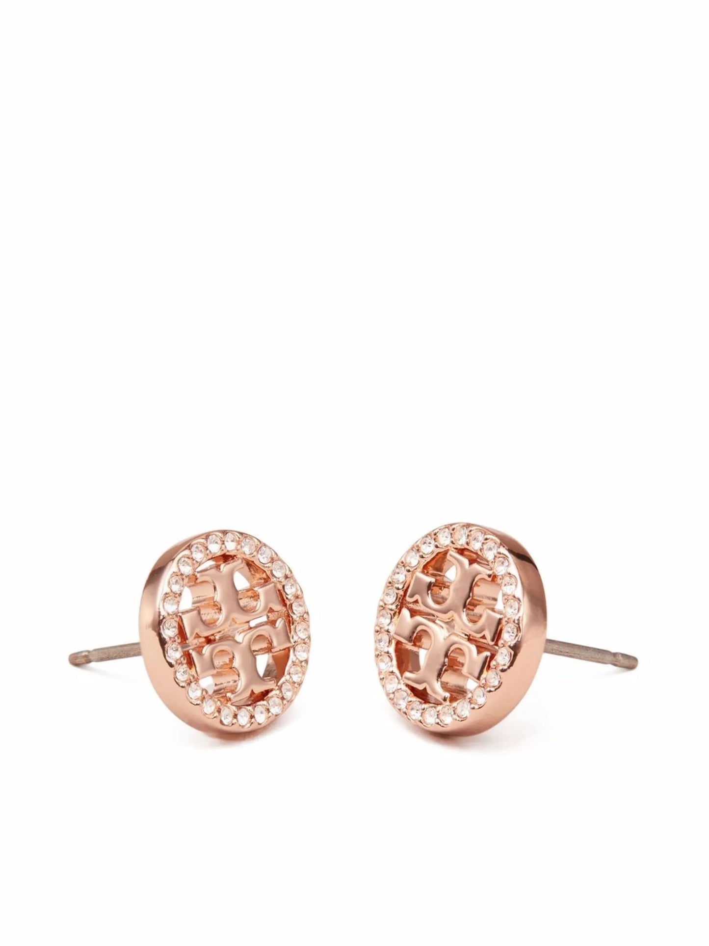 Icon pavé stud earrings