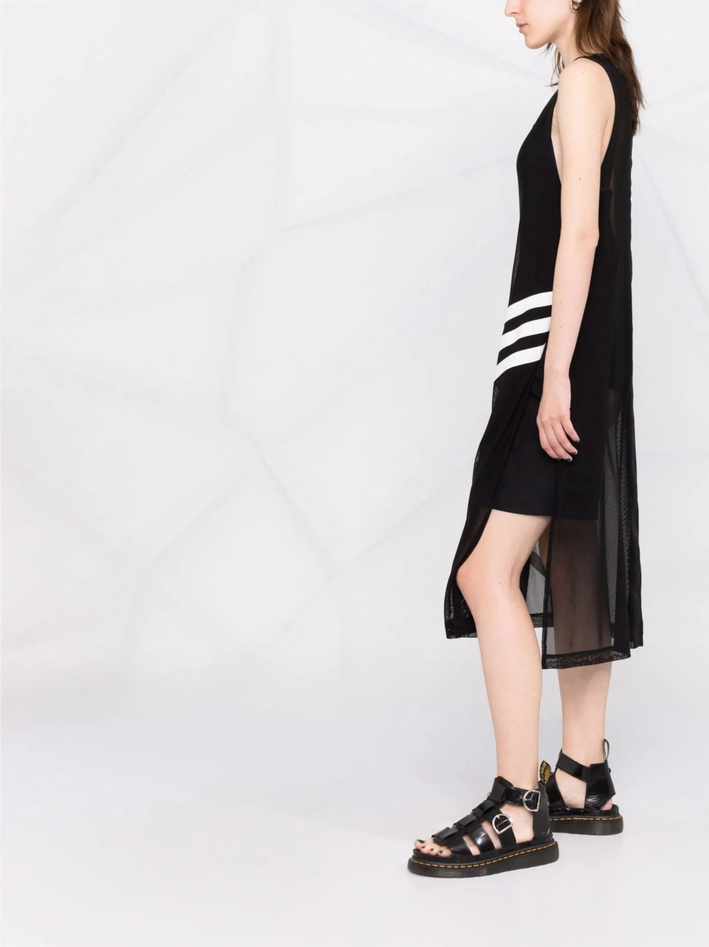 mesh tank dress