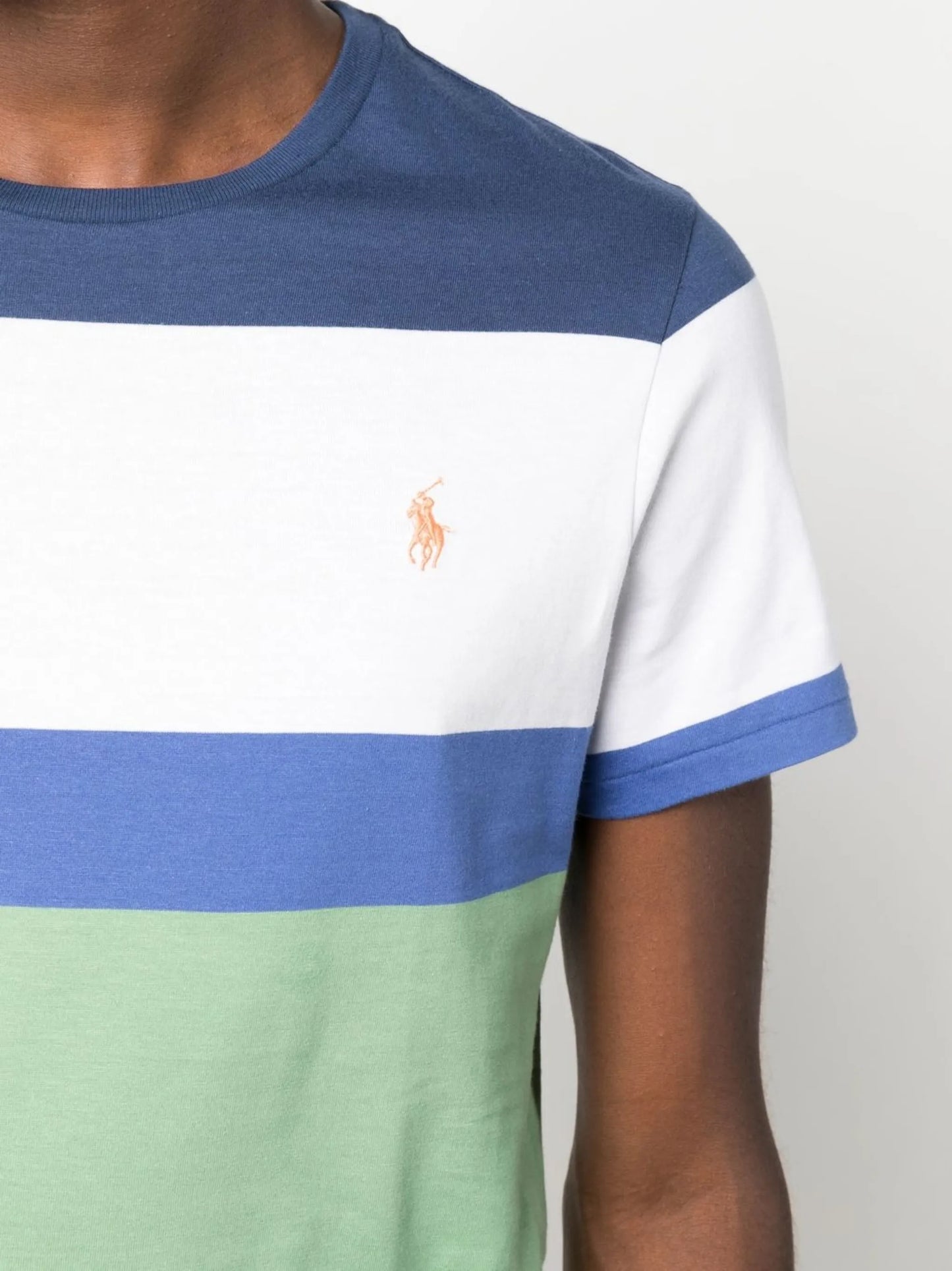 striped cotton T-shirt