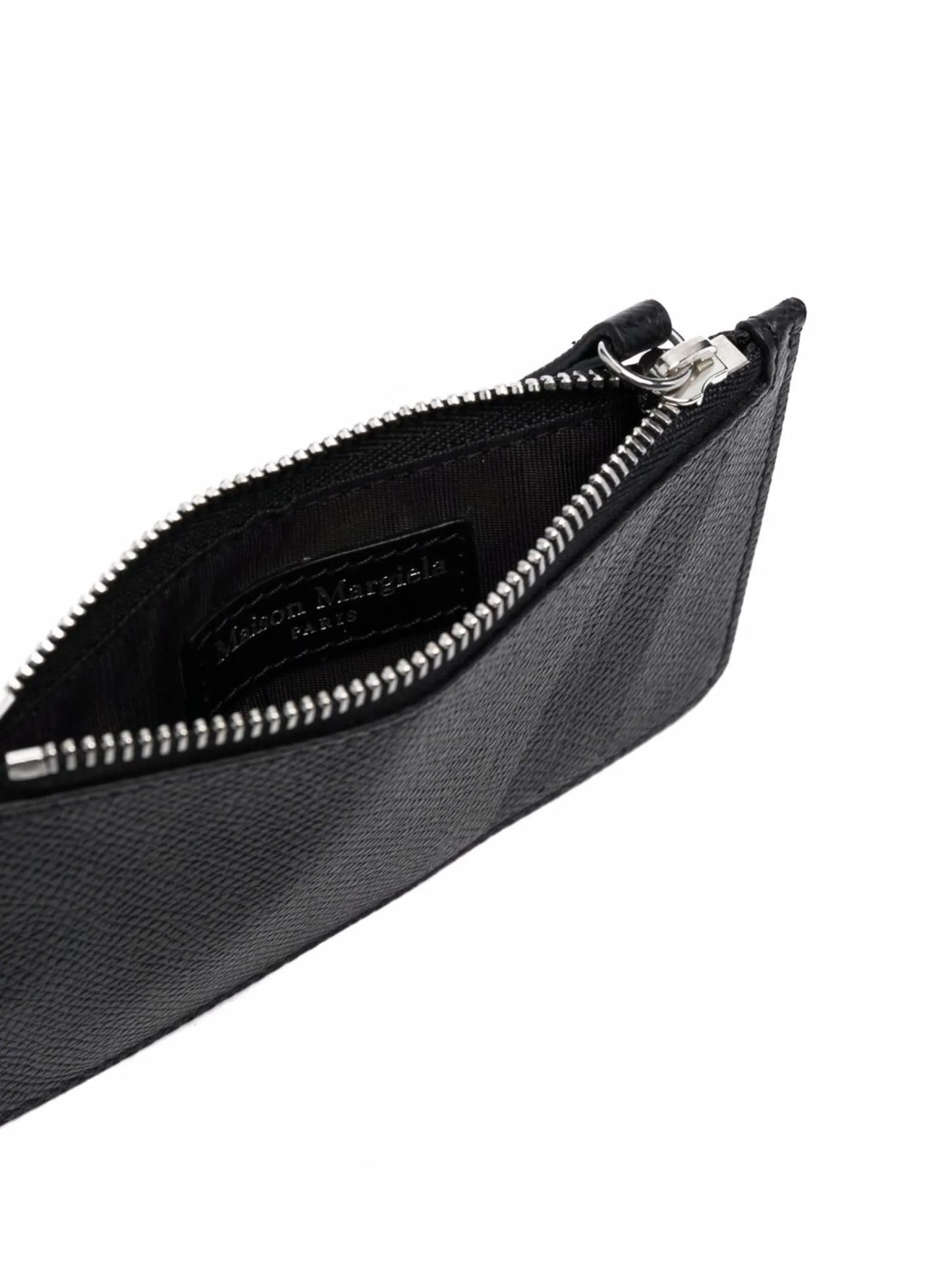 four-stitch leather card holder