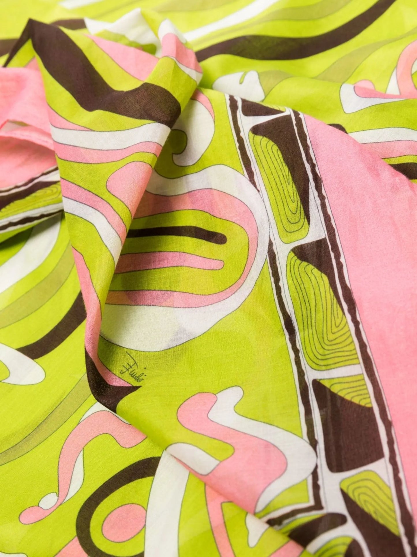 Africana-print beach cover-up