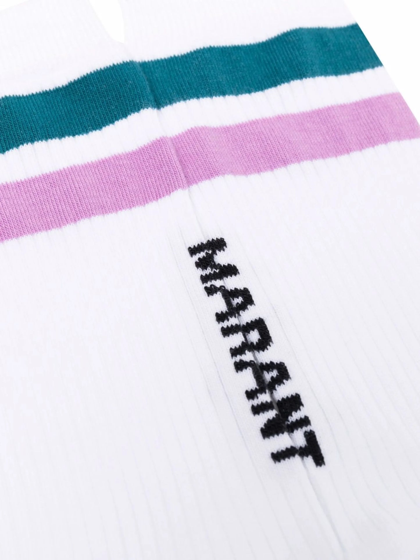 embroidered logo socks