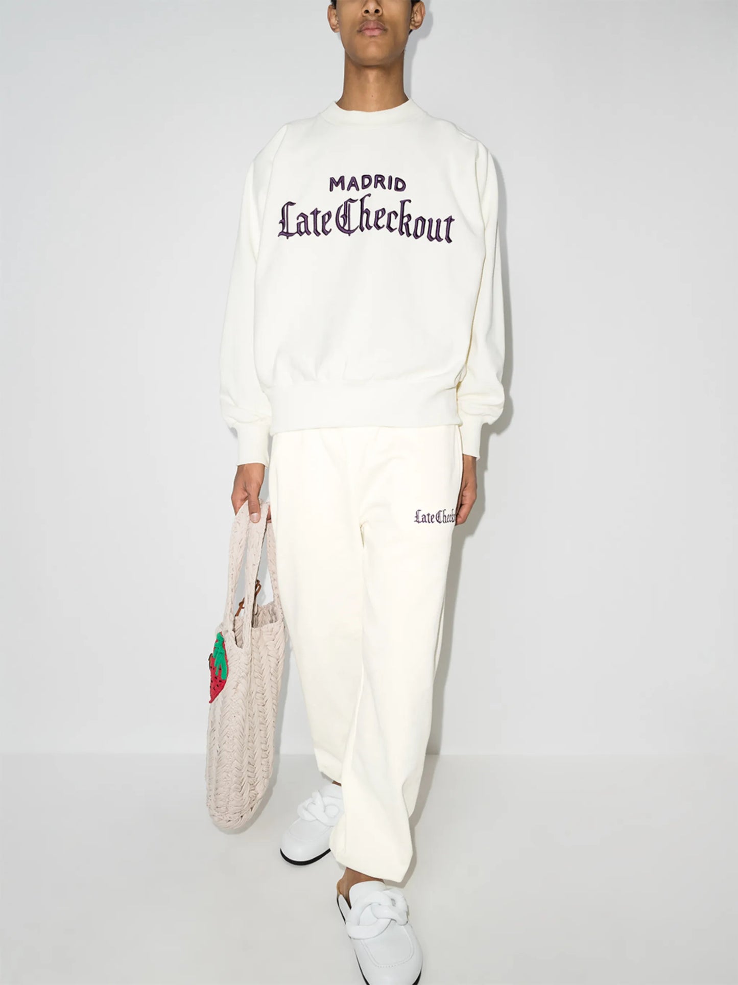 Issa 'Jean' embroidered track pants