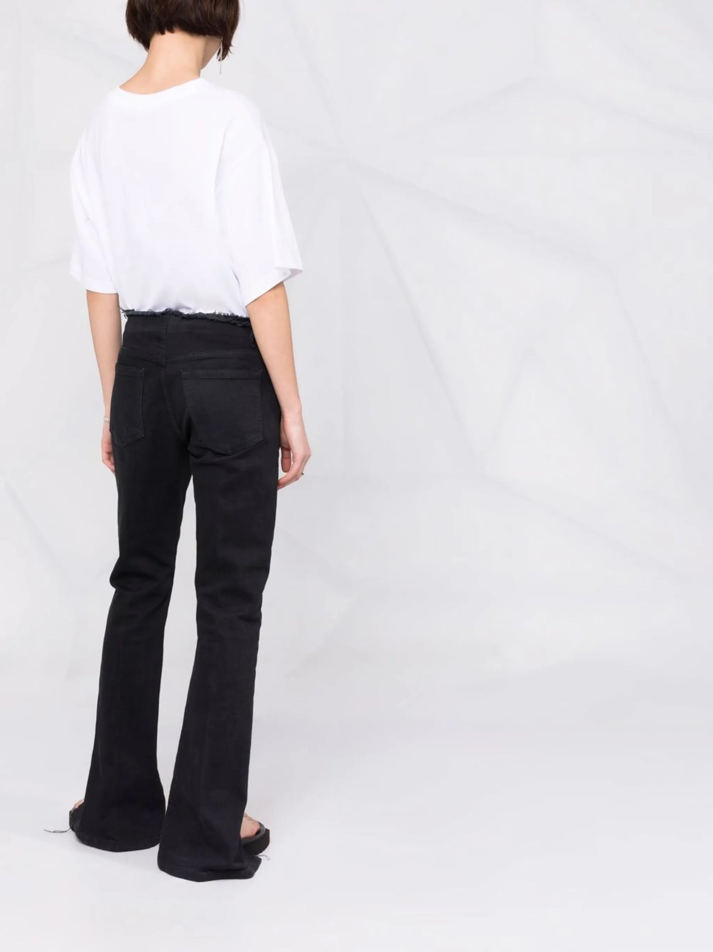 logo-print oversized T-shirt