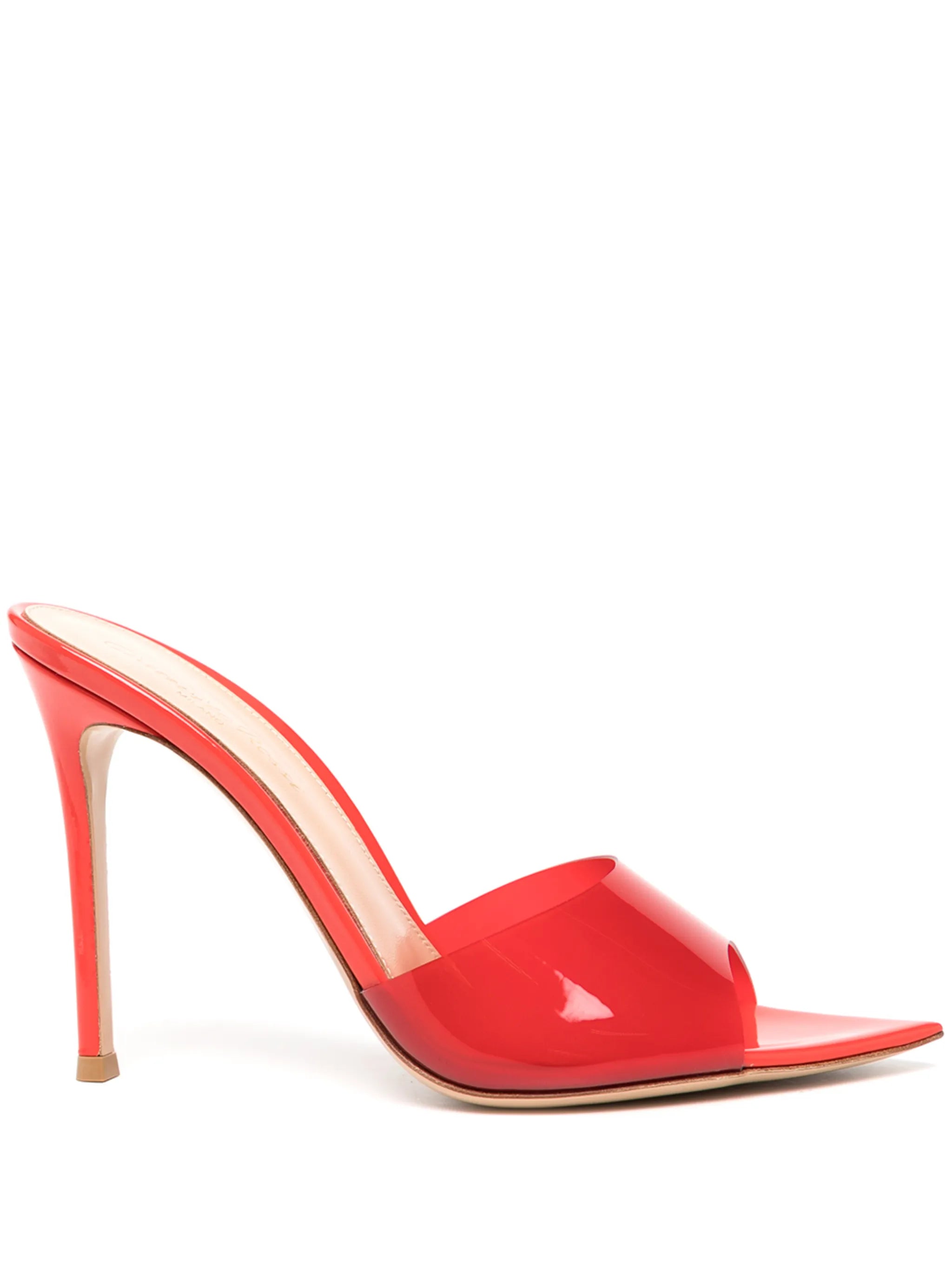 elle transparent sandals