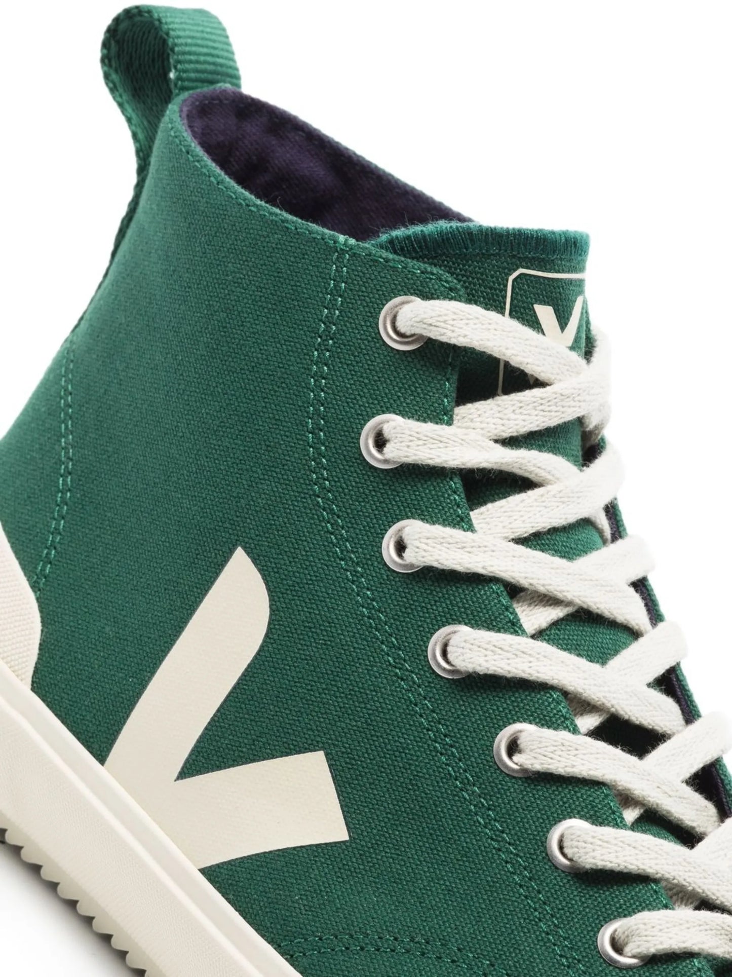 logo-patch lace-up sneakers